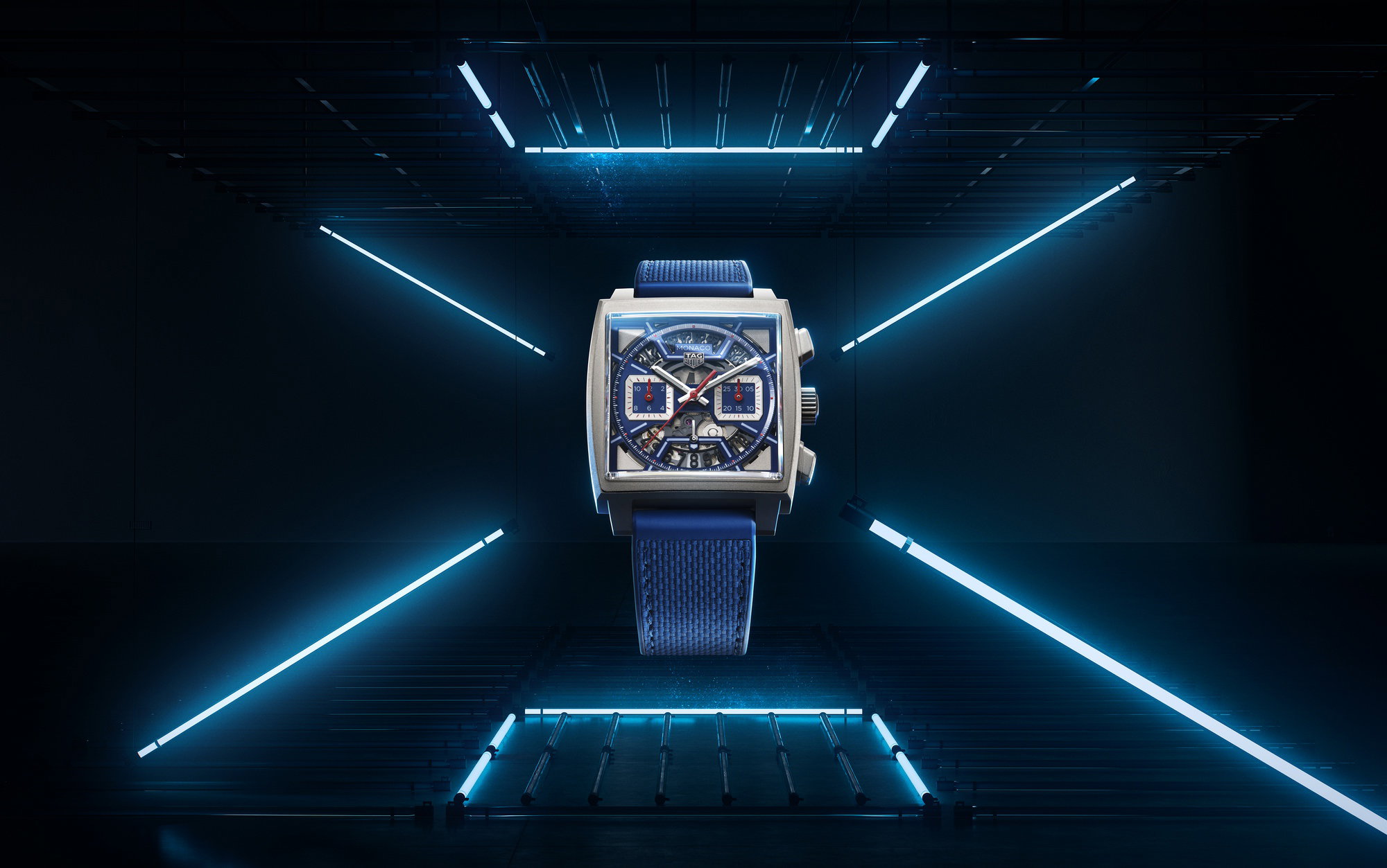 TAG Heuer Monaco Chronograph 39 Skeleton