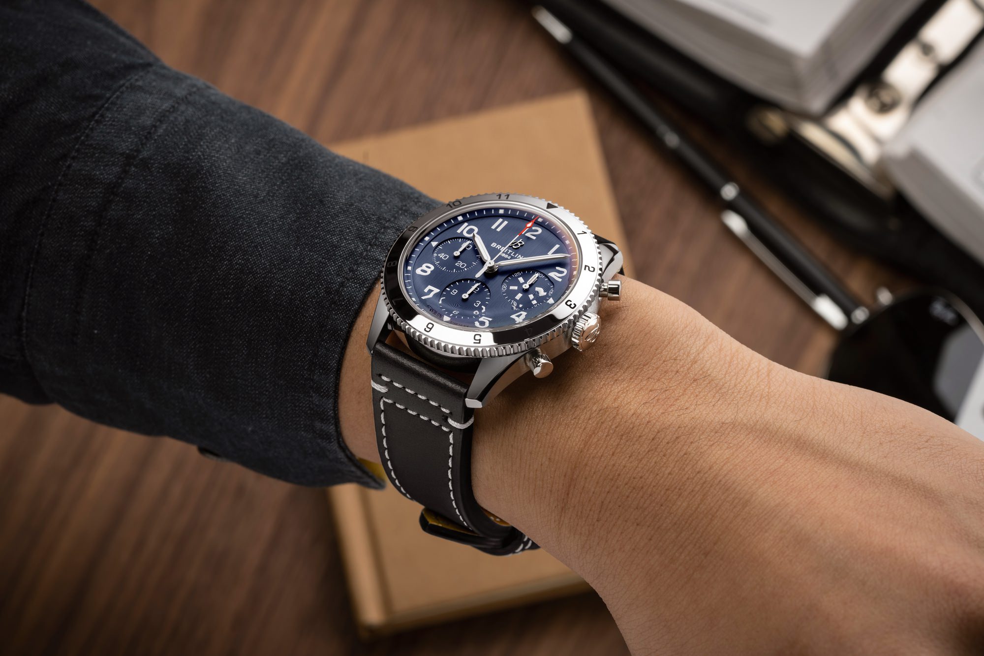 Breitling Classic AVI Chronograph 42 Curtiss Warhawk