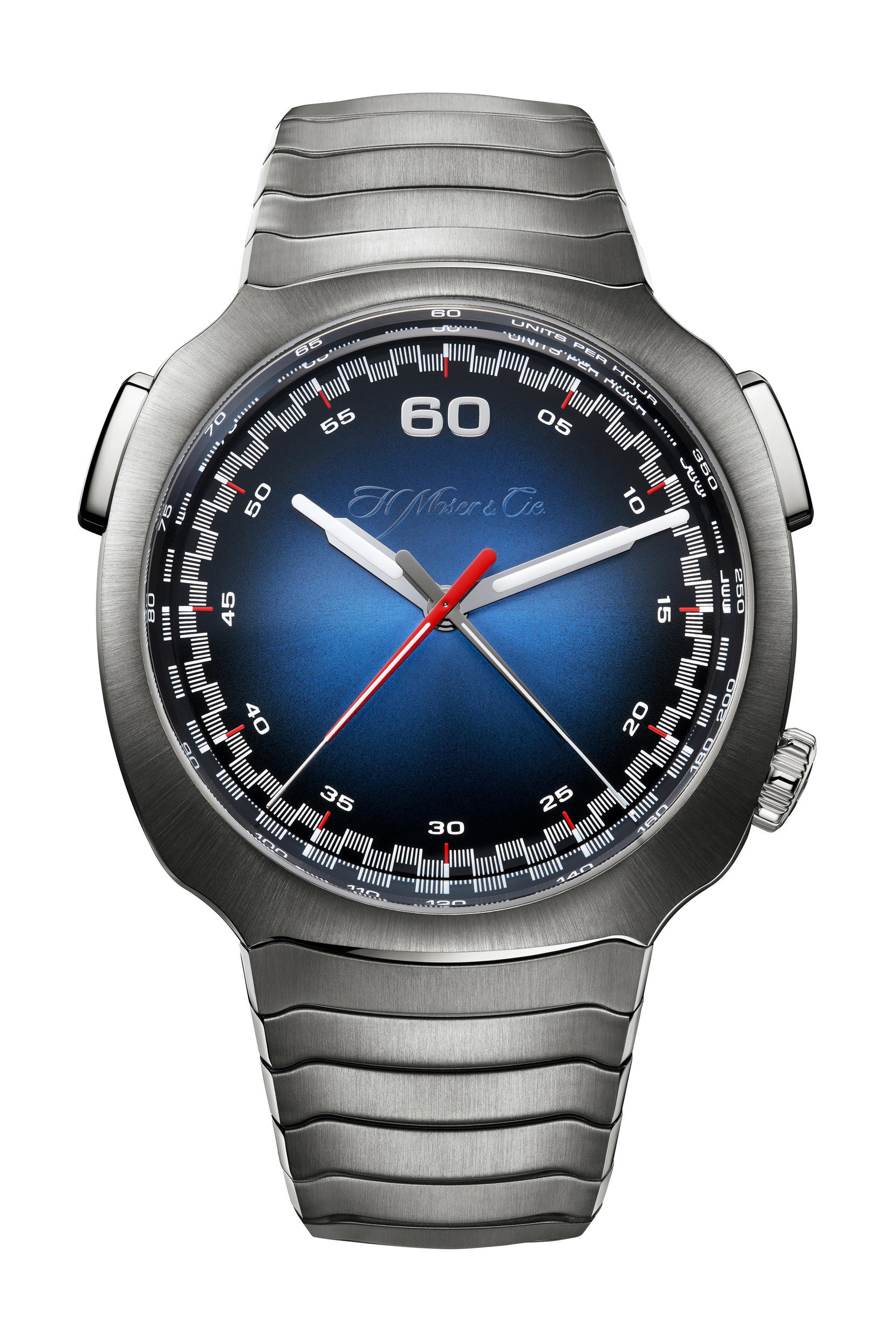 H. Moser & Cie Streamliner Flyback Chronograph Automatic Funky Blue 2.0