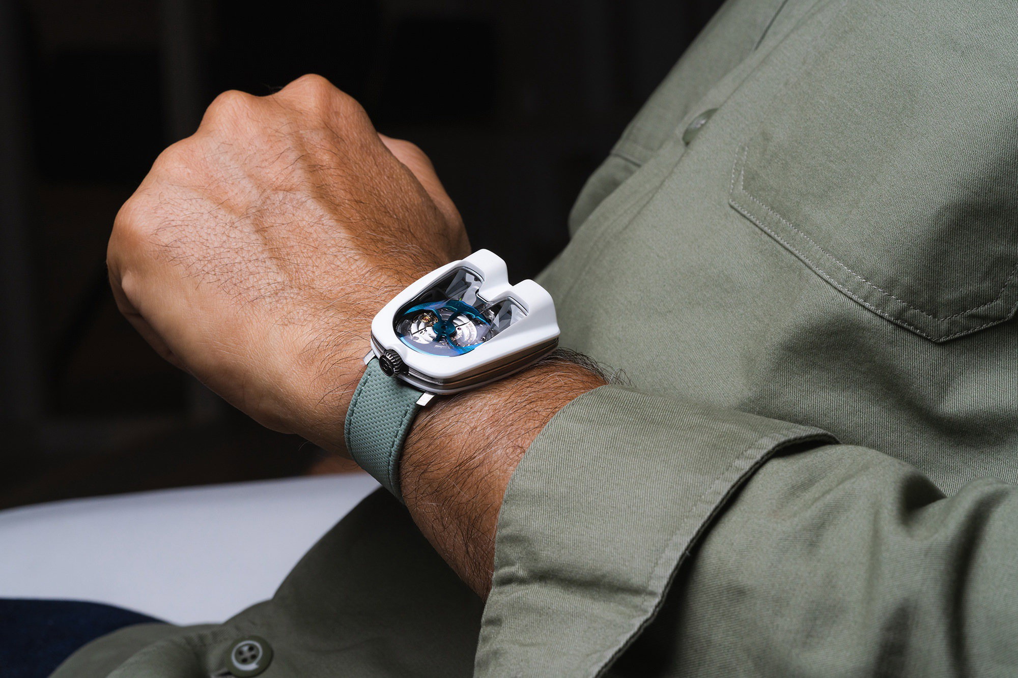 MB&F HM8 Mark 2 White Edition