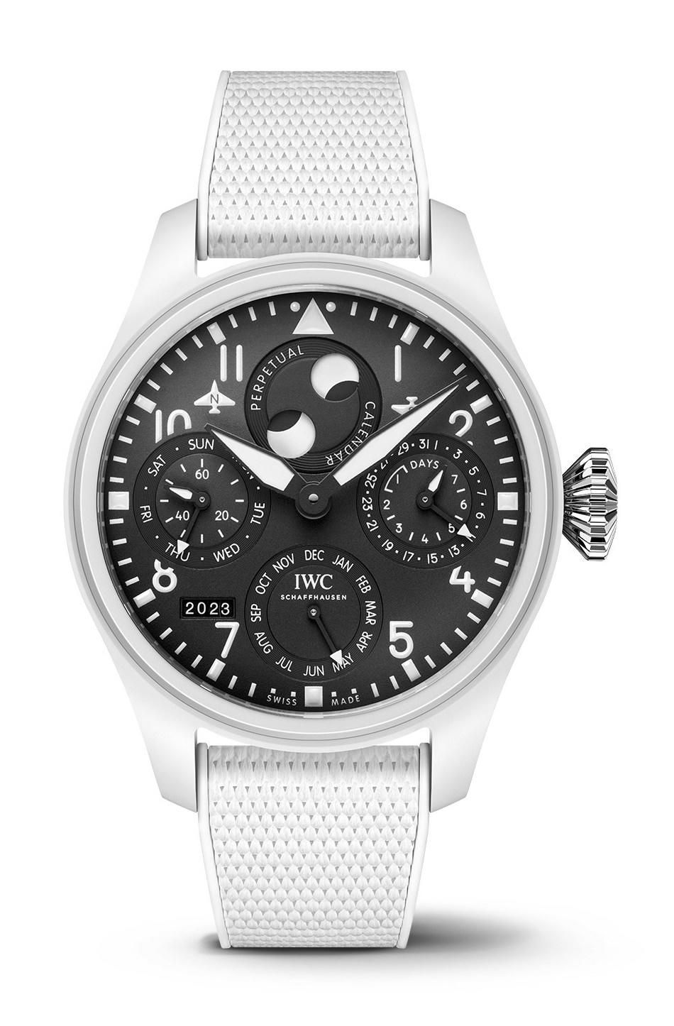IWC Schaffhausen Big Pilot's Watch Perpetual Calendar Top Gun Lake Tahoe