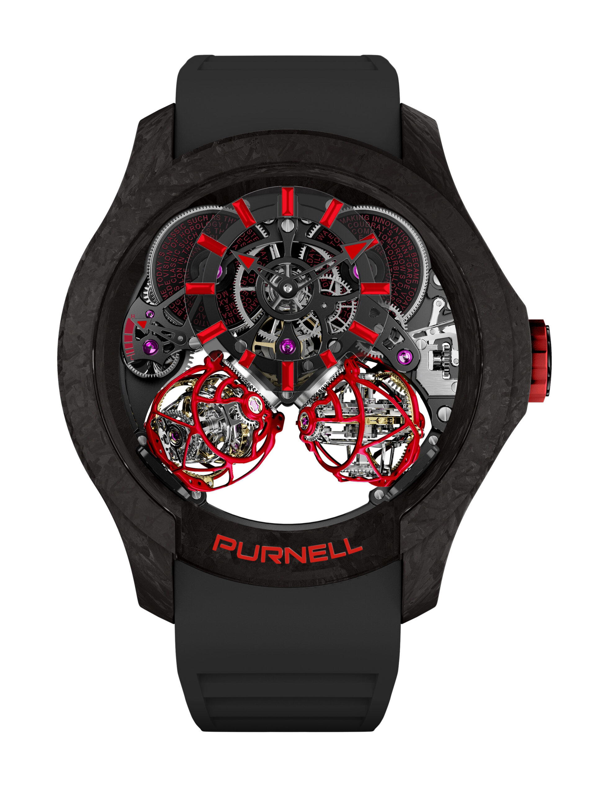 Purnell Escape II Carbon Red