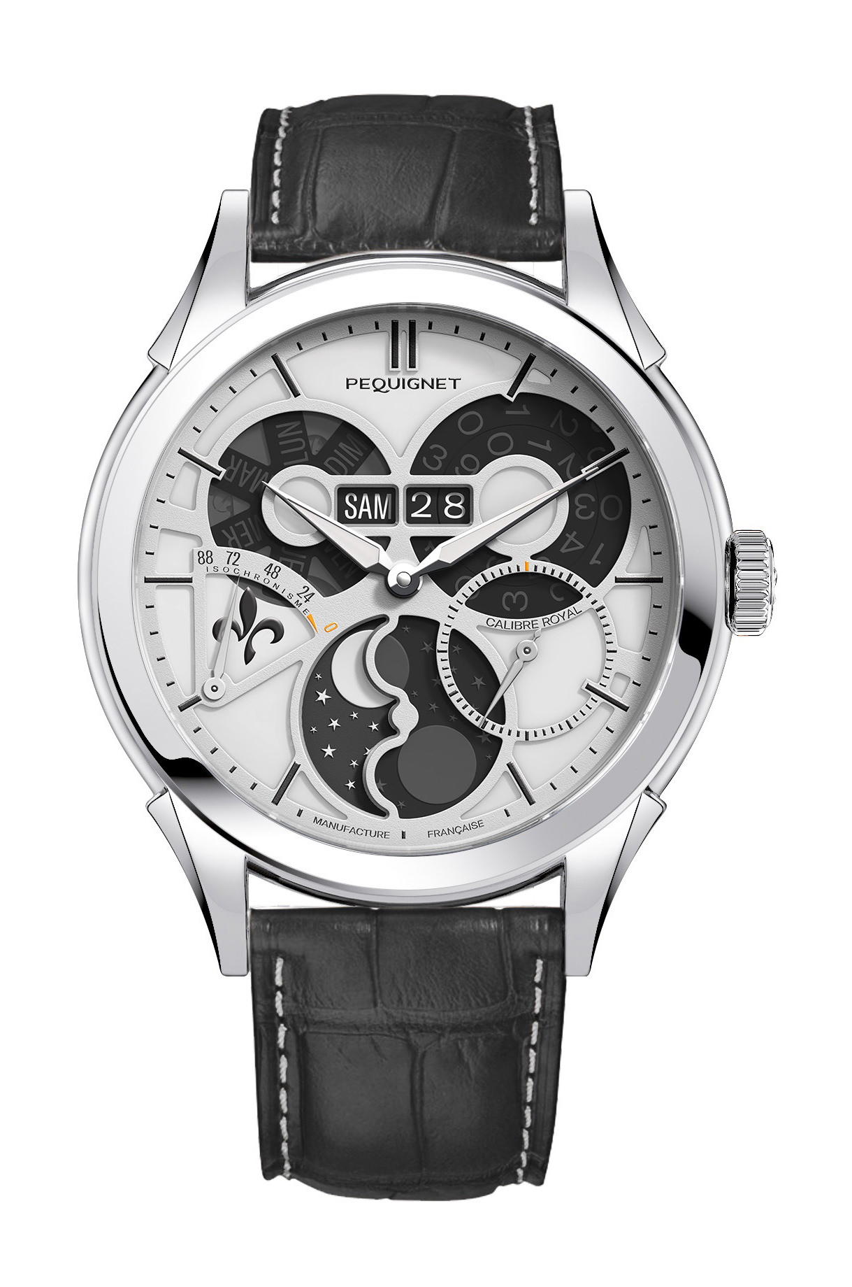 Pequignet Royale Saphir Eclipse White