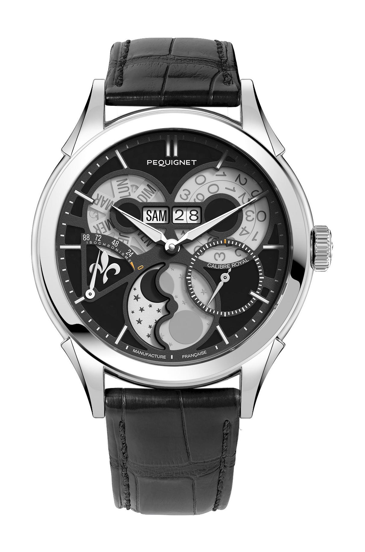 Pequignet Royale Saphir Black Parhelion