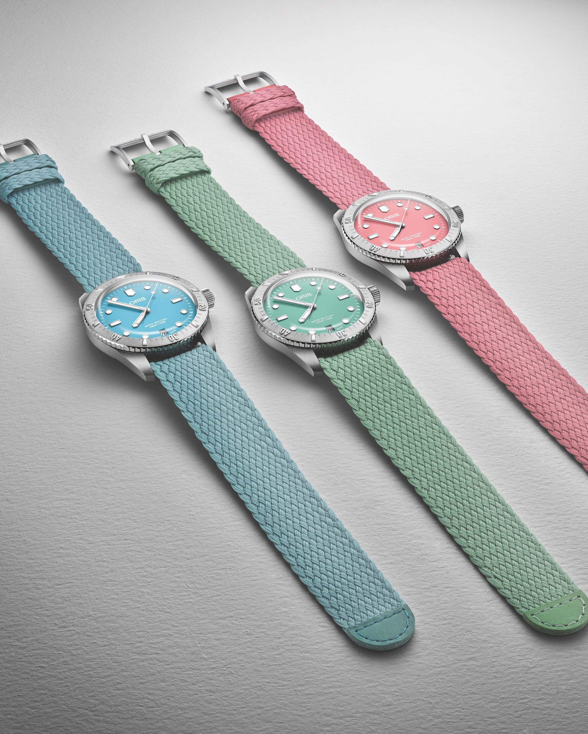 Oris Divers Sixty-Five Cotton Candy