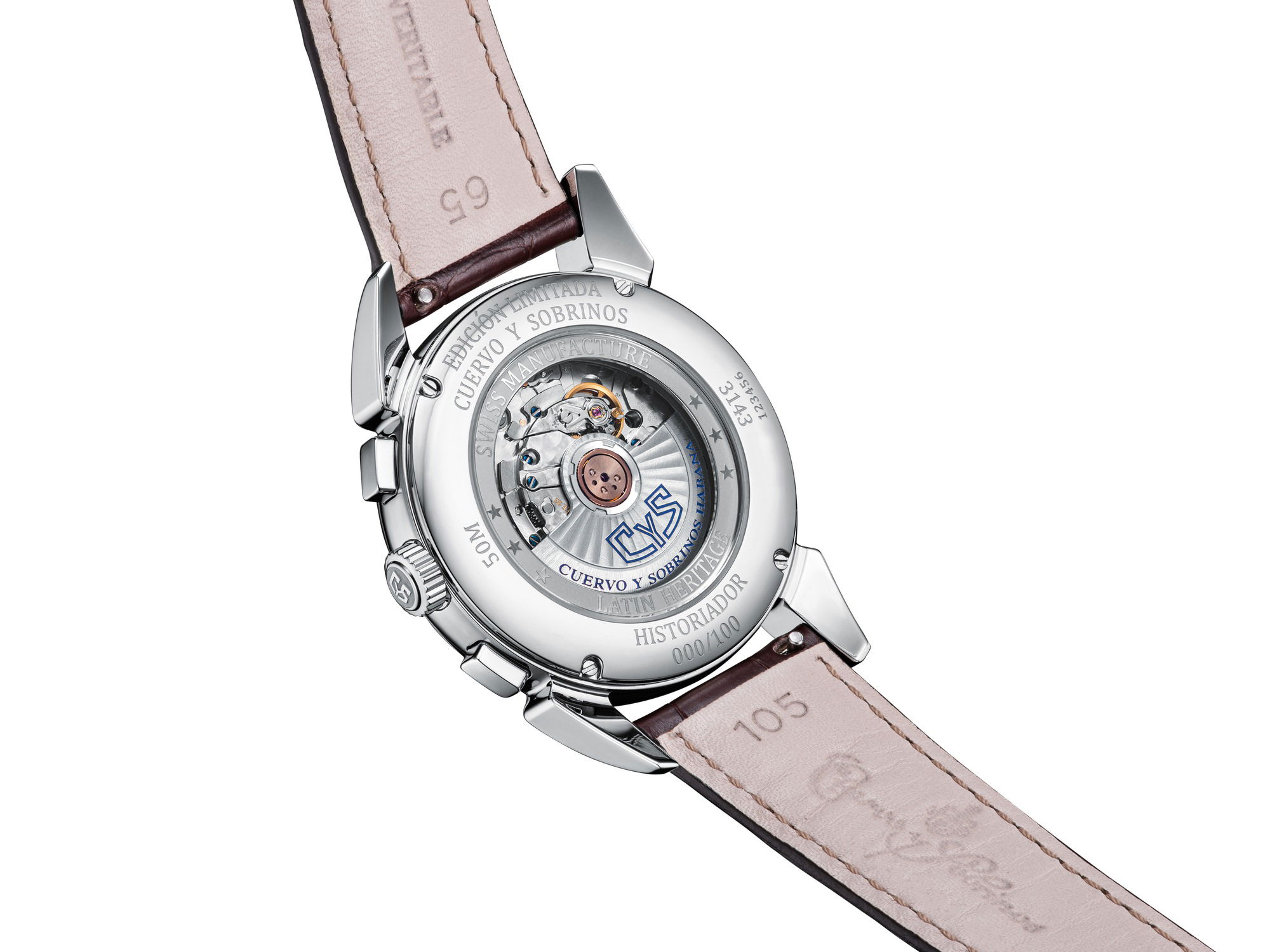 Cuervo y Sobrinos Historiador Cronógrafo 1946