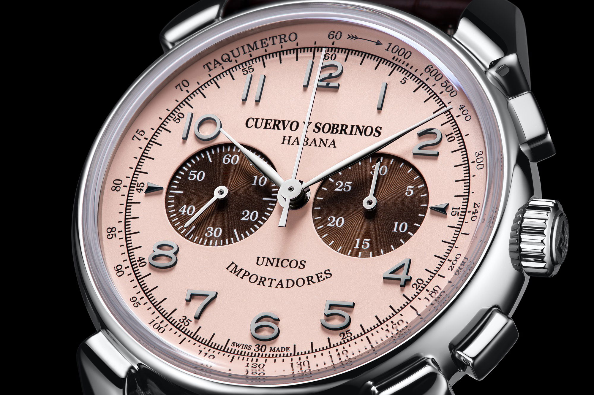 Cuervo y Sobrinos Historiador Cronógrafo 1946