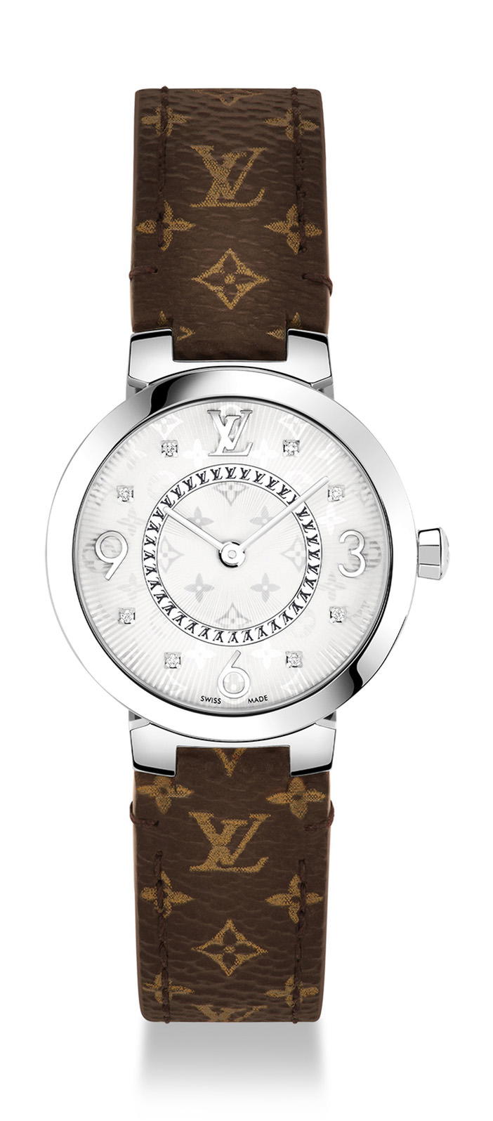 Louis Vuitton Tambour Slim Monogram