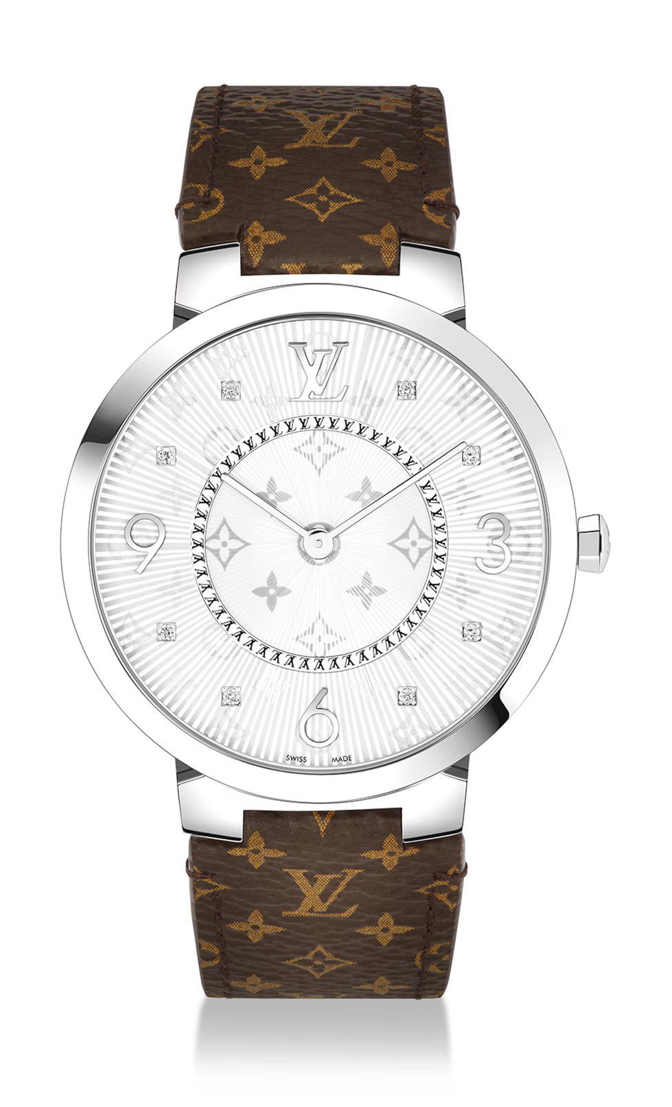 Louis Vuitton Tambour Slim Monogram
