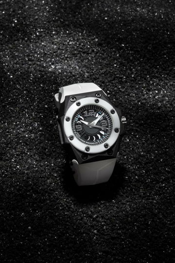 Linde Werdelin Oktopus Moon 3DTP White Black