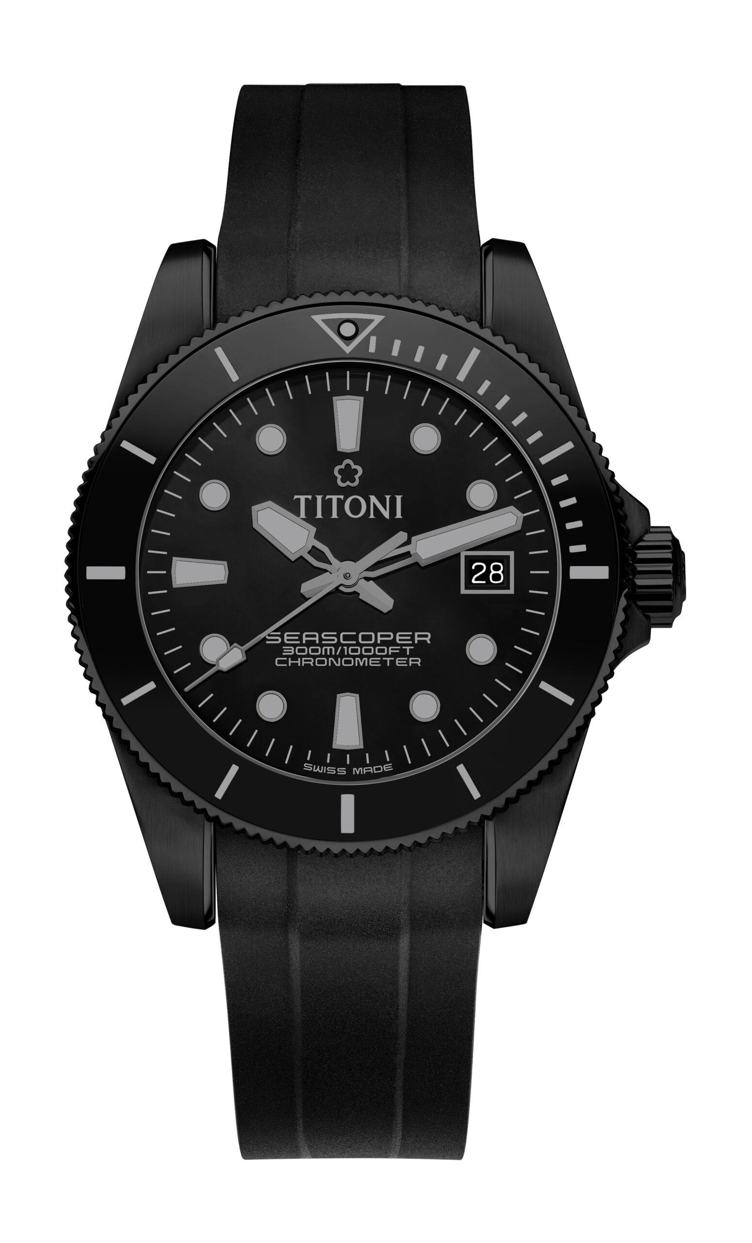 Titoni Seascoper 300 Black Edition