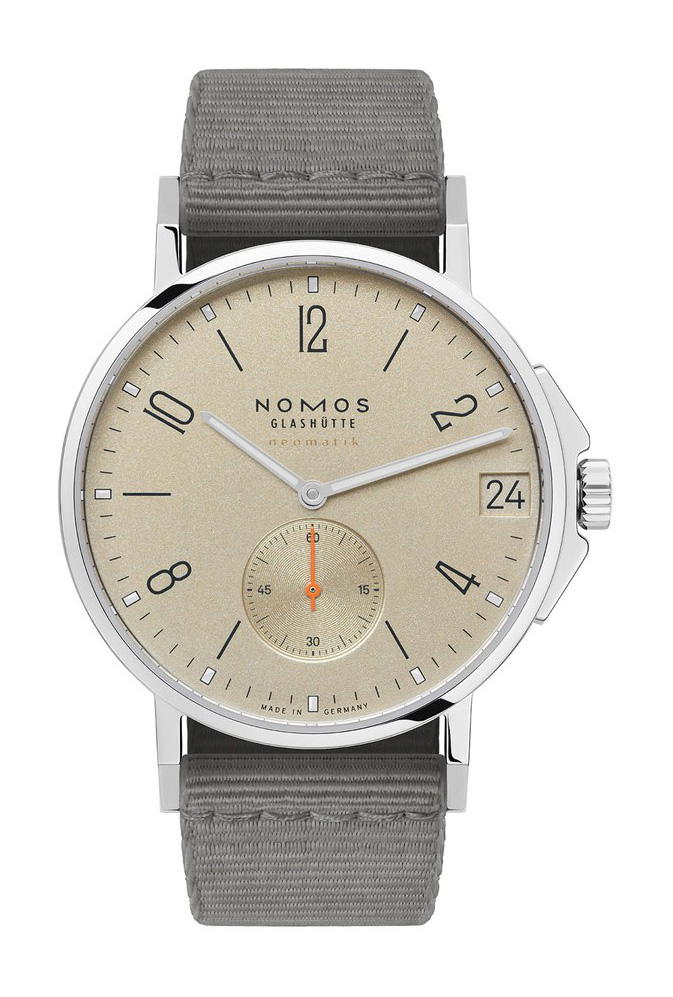 Nomos Glashütte Ahoi neomatik 38 Date Sand