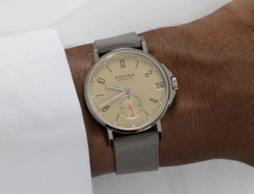 Nomos Glashütte Ahoi neomatik 38 Date Sand