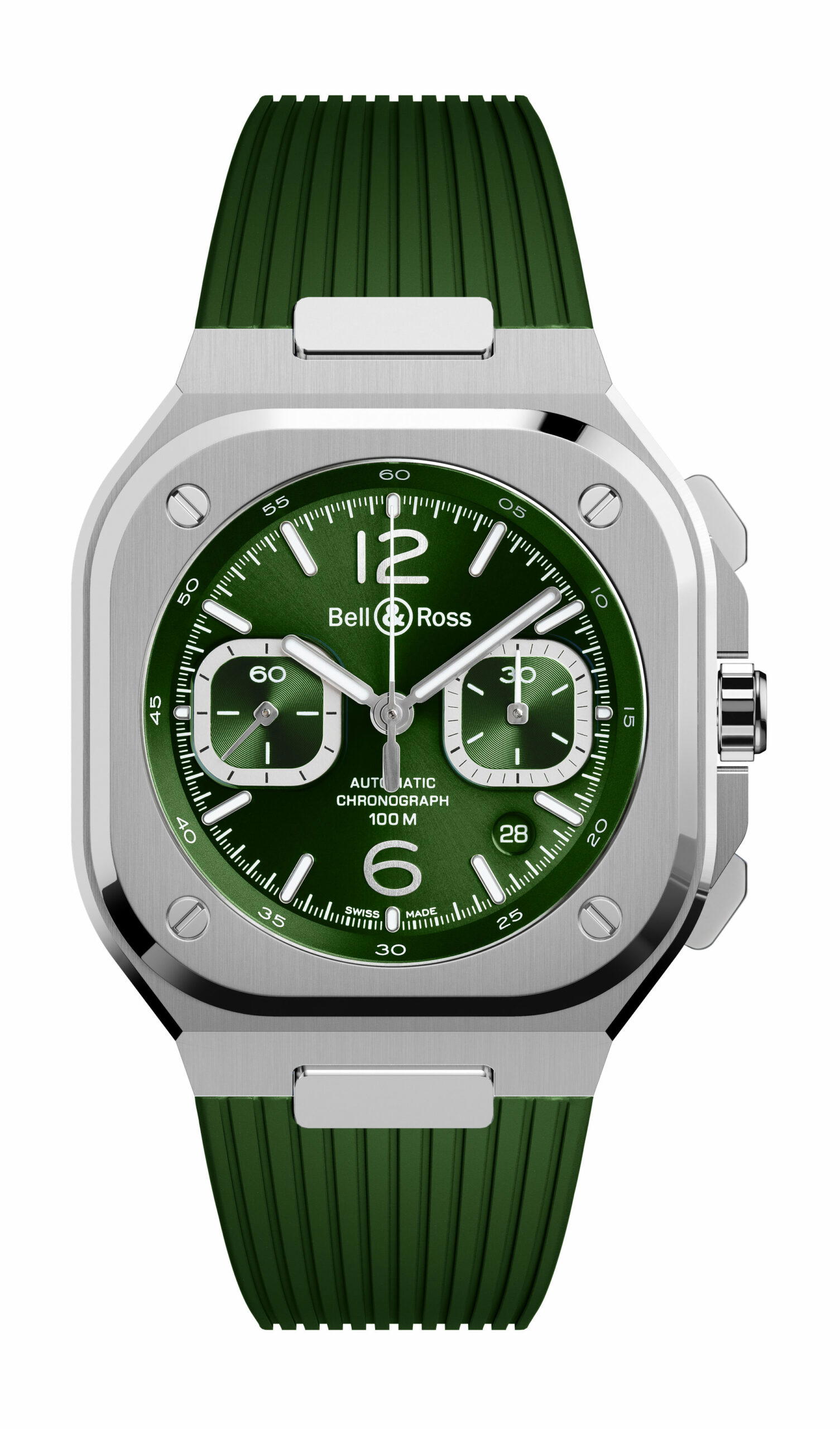 Bell & Ross BR 05 Chrono Green Steel