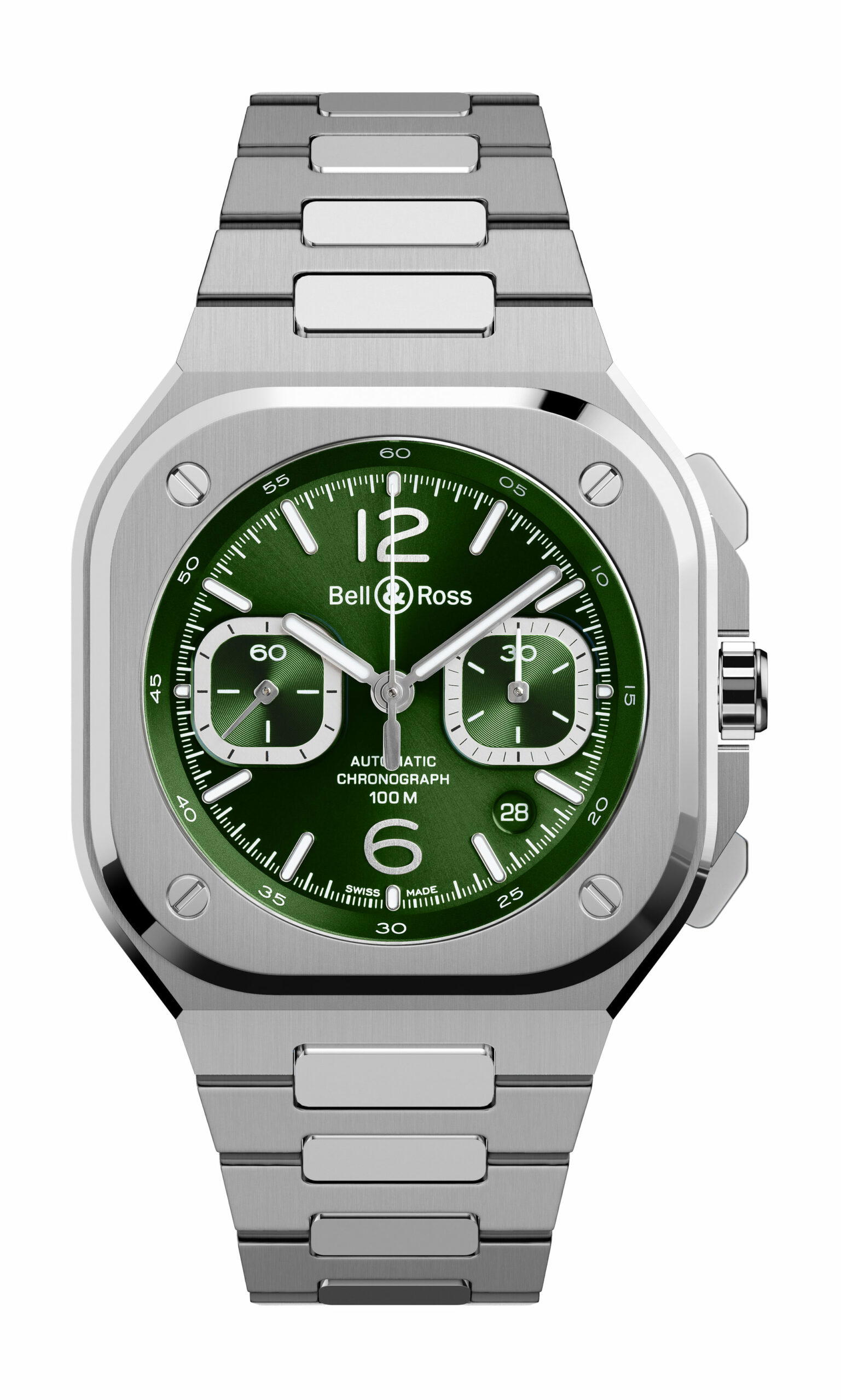 Bell & Ross BR 05 Chrono Green Steel