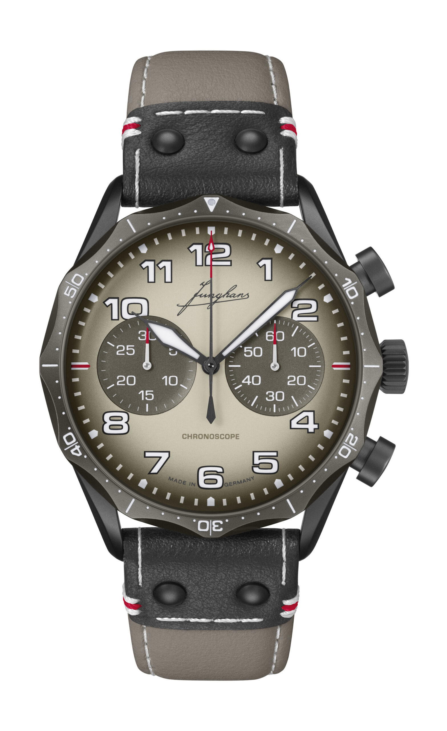 Junghans Meister Pilot Chronoscope Desert