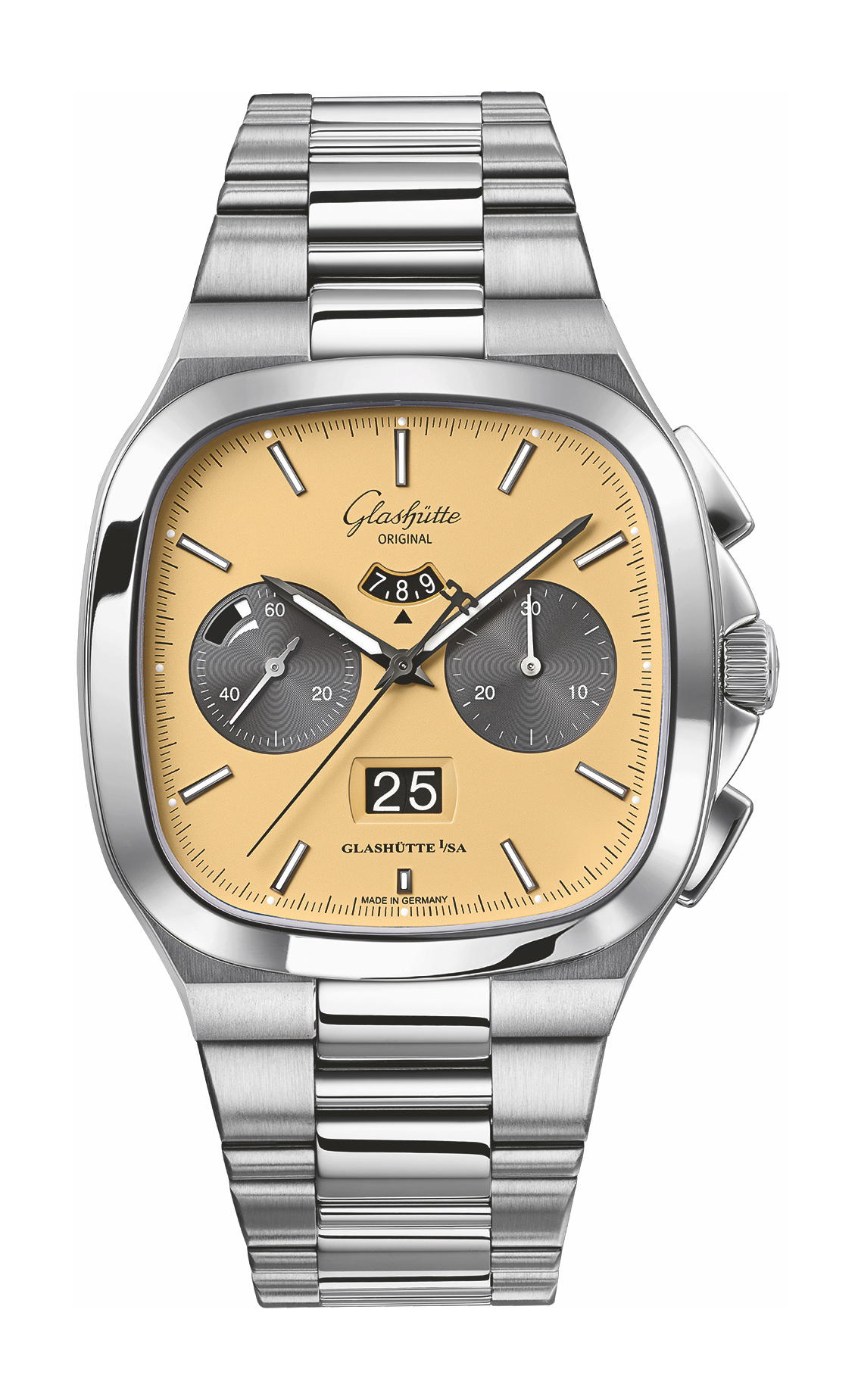 Glashütte Original Seventies Chronograph Panorama Date “Golden Bay”