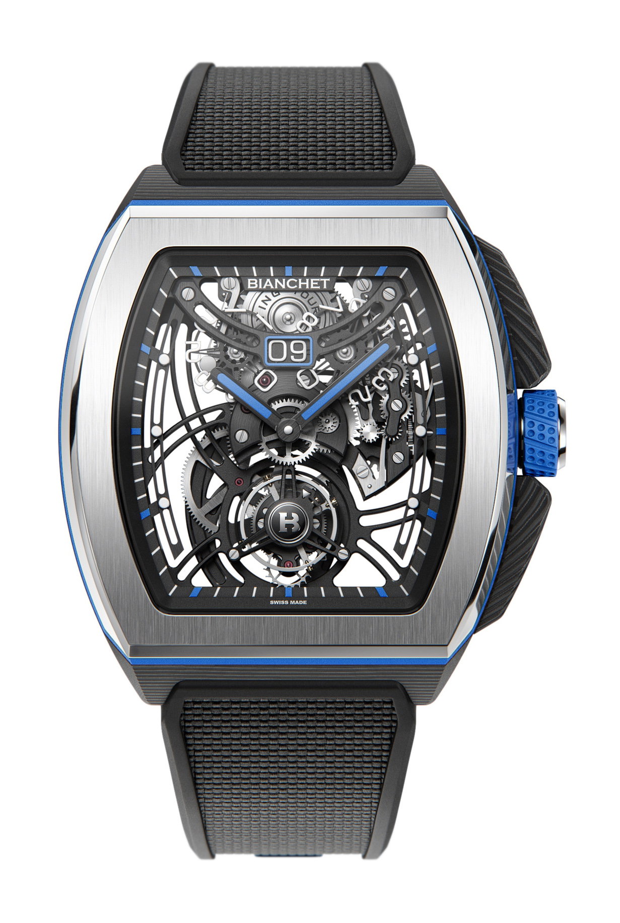 Flying Tourbillon Grande Date B1.618 Hybrid Blue - Image 2