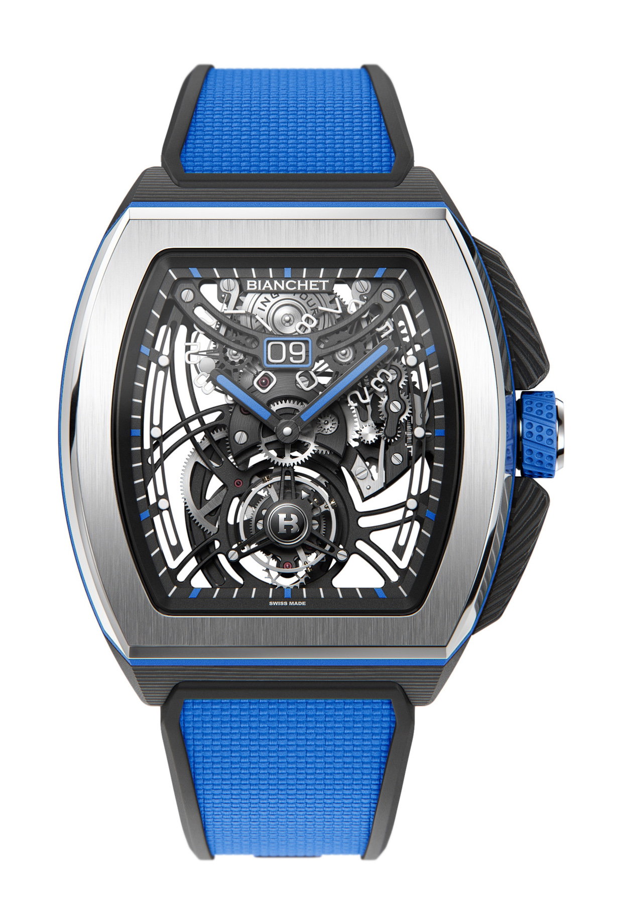 Flying Tourbillon Grande Date B1.618 Hybrid Blue - Image 1