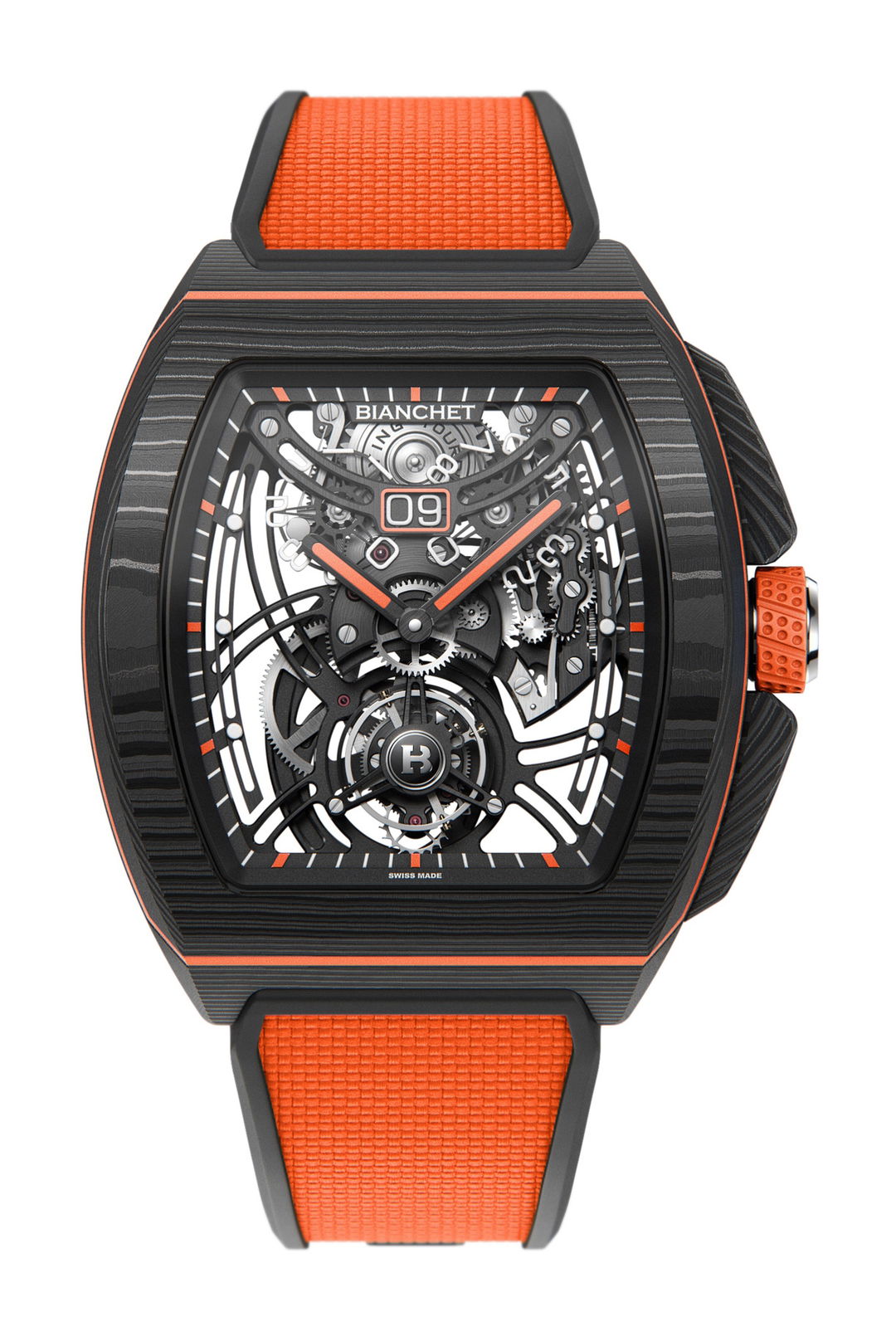 Flying Tourbillon Grande Date B1.618 Carbon Orange - Image 1