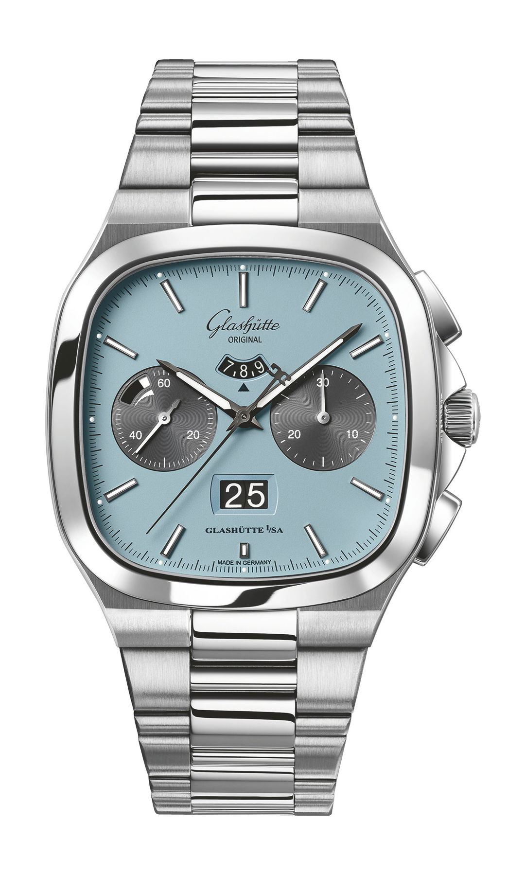Glashütte Original Seventies Chronograph Panorama Date “Ocean Breeze”