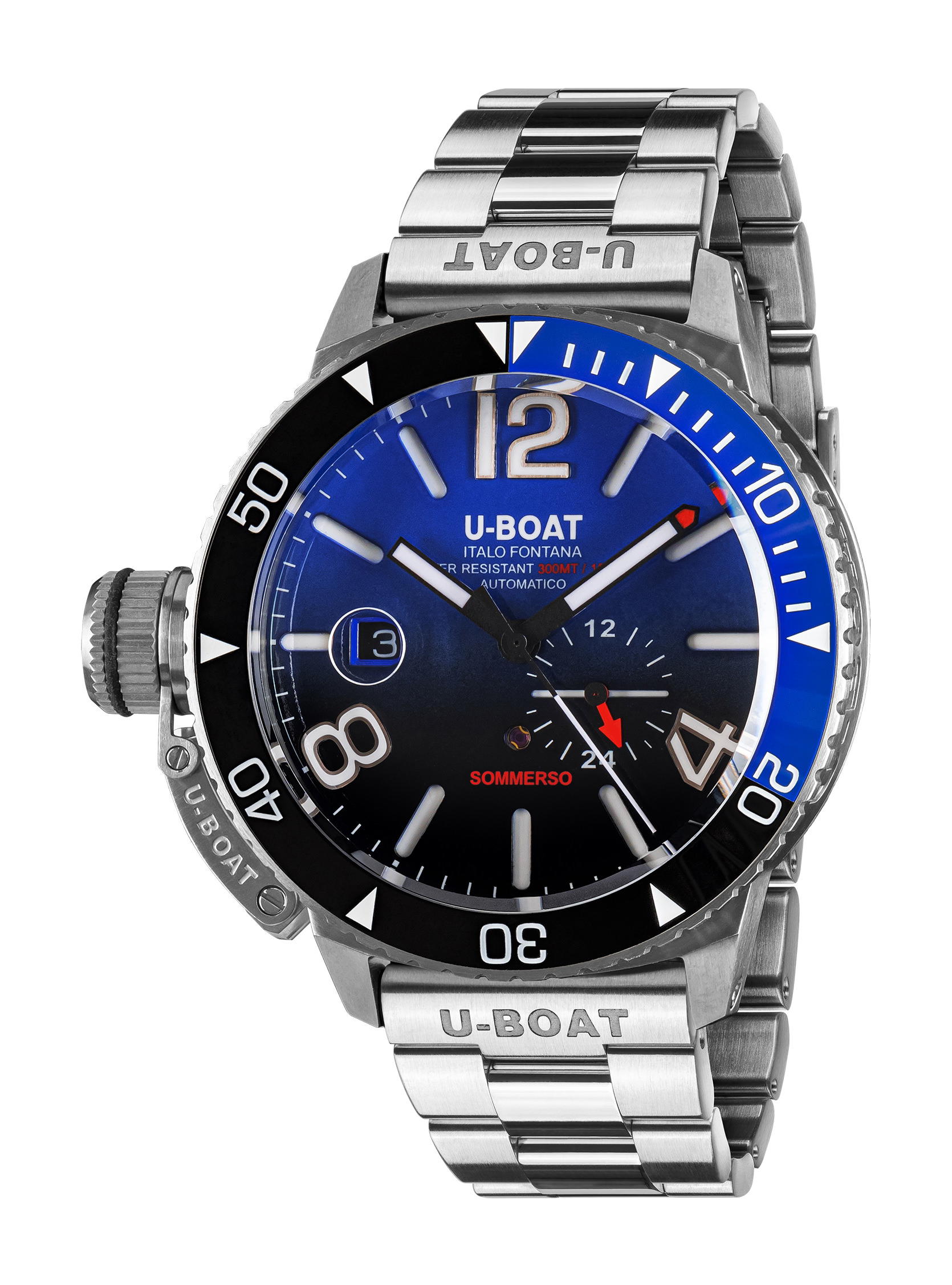 U-Boat Somerso Ceramic Blue/MT
