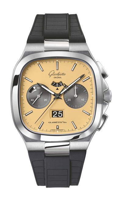 Glashütte Original Seventies Chronograph Panorama Date “Golden Bay”