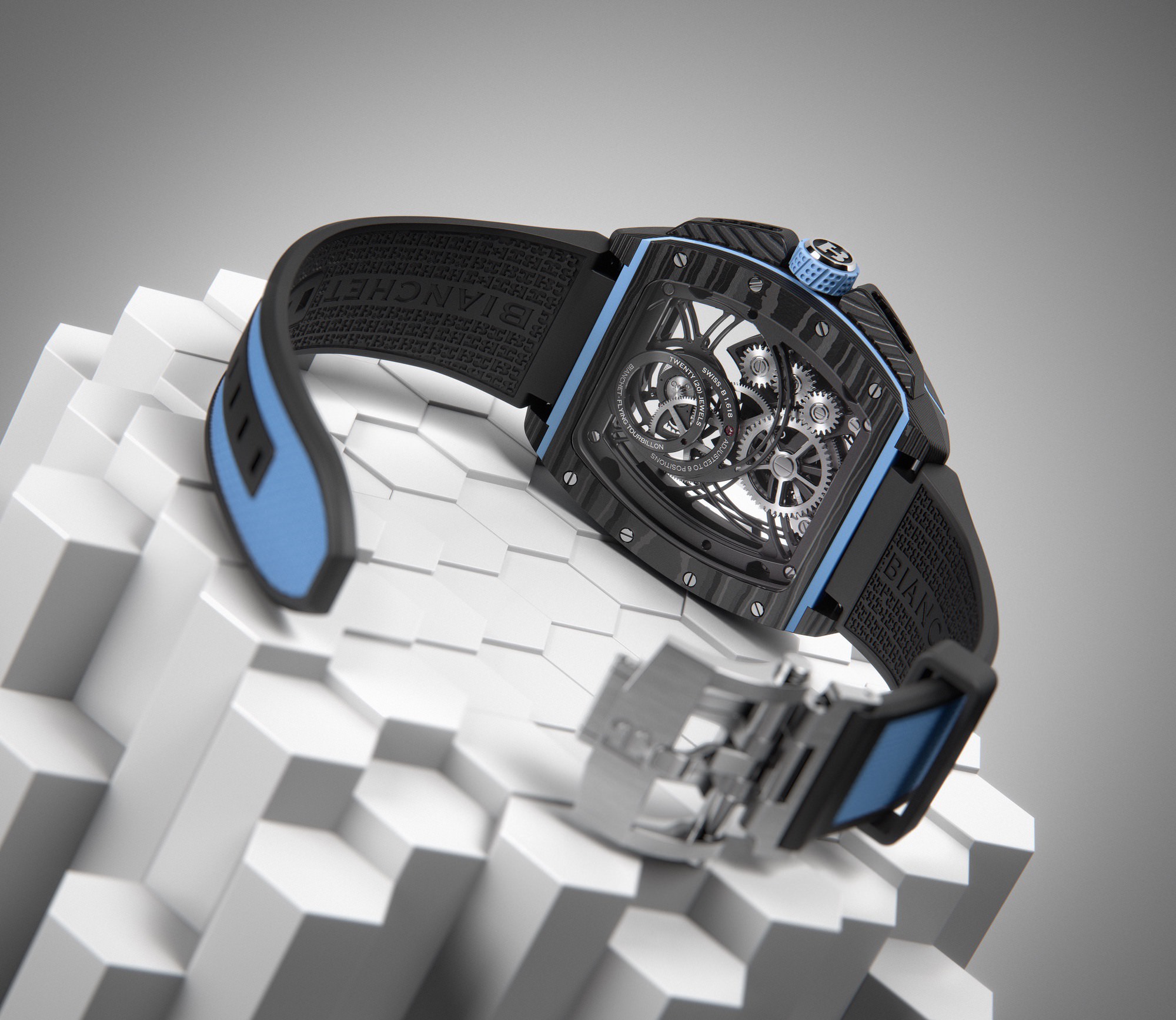 B1.618 Grande Date B1.618 Carbon Sky Blue - Image 3
