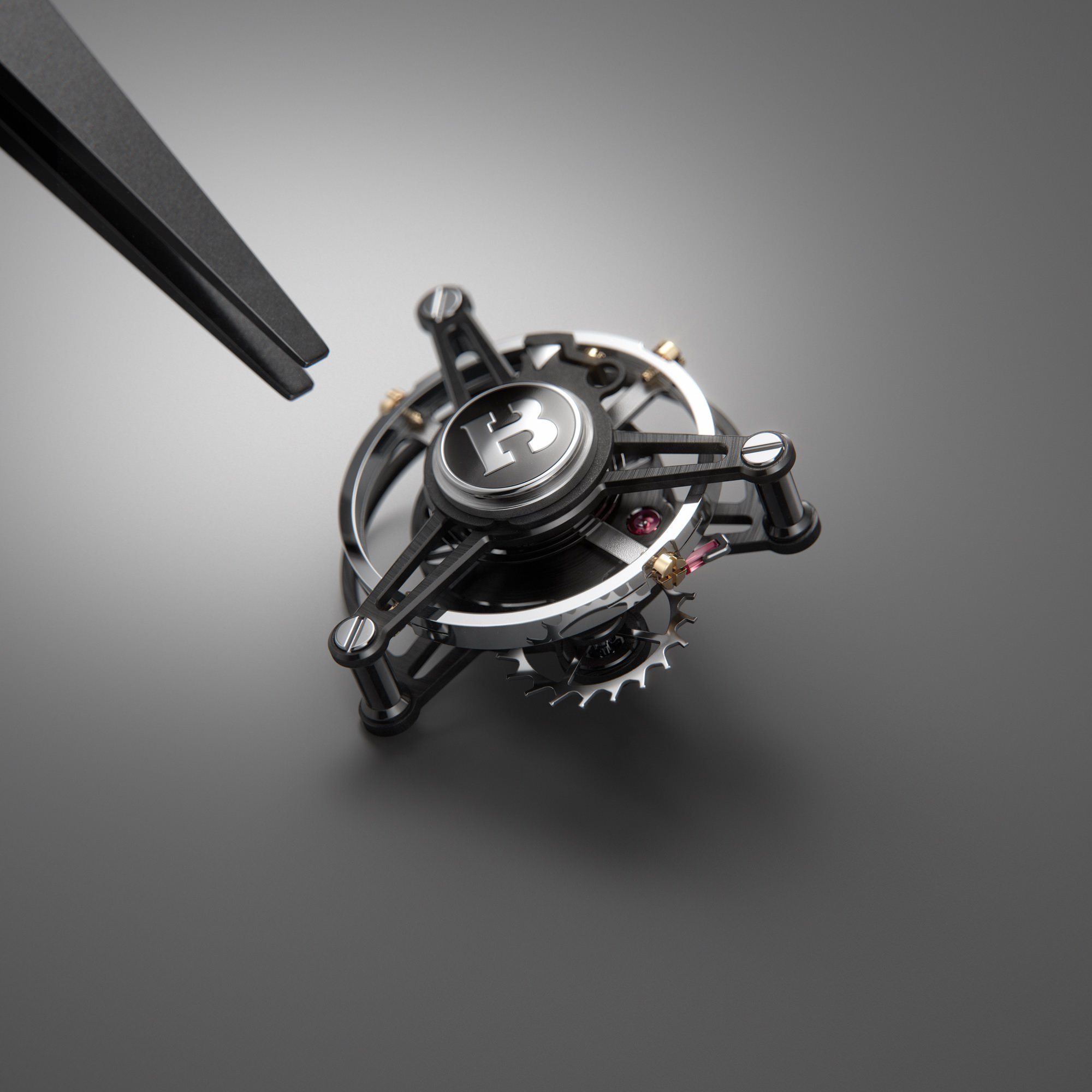 Bianchet Flying Tourbillon Grande Date B1.618 Carbon Sky Blue