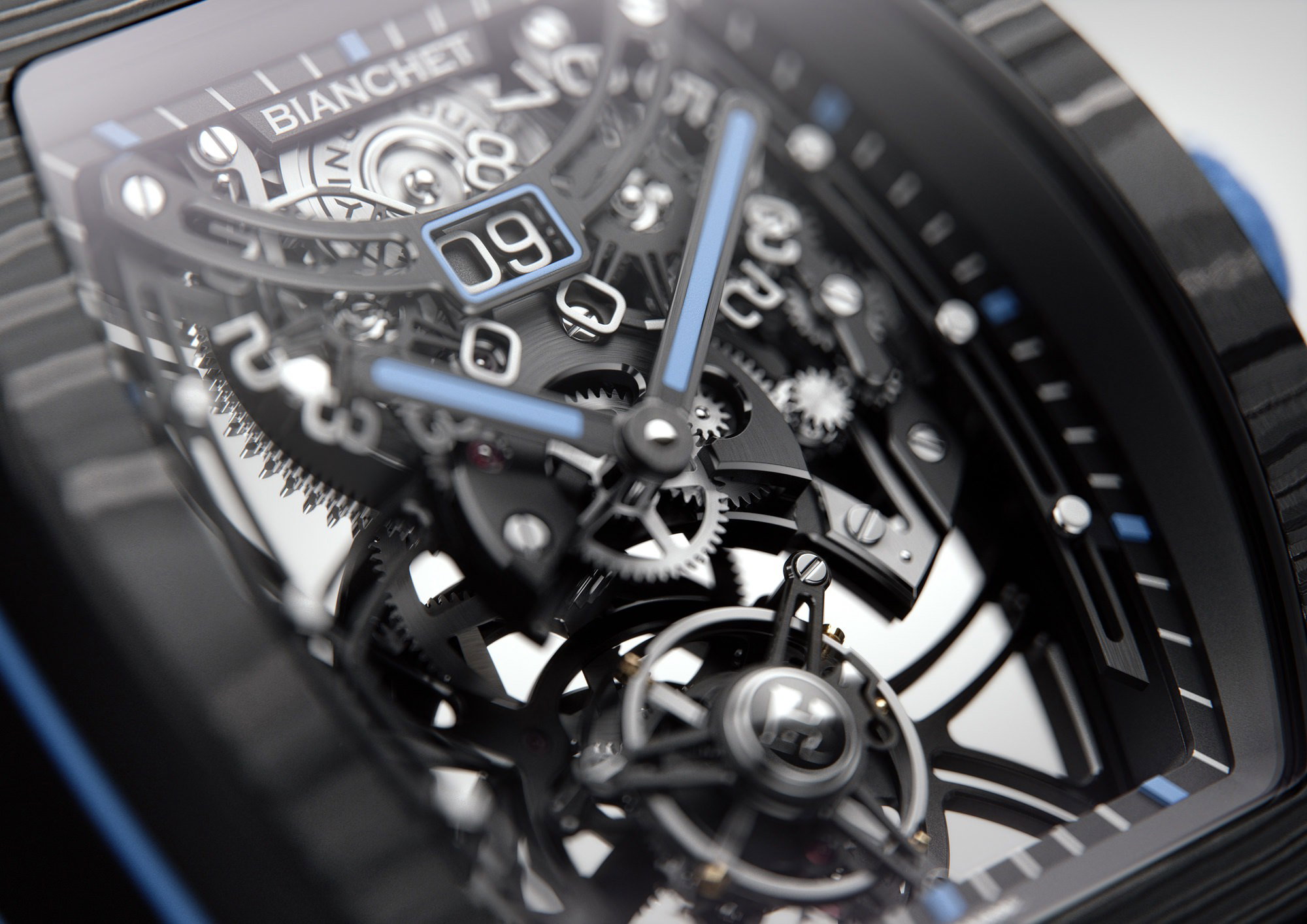 B1.618 Grande Date B1.618 Carbon Sky Blue - Image 7