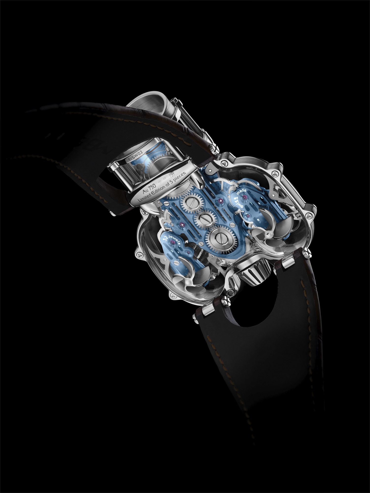 HM9-SV White Gold Blue - Image 3