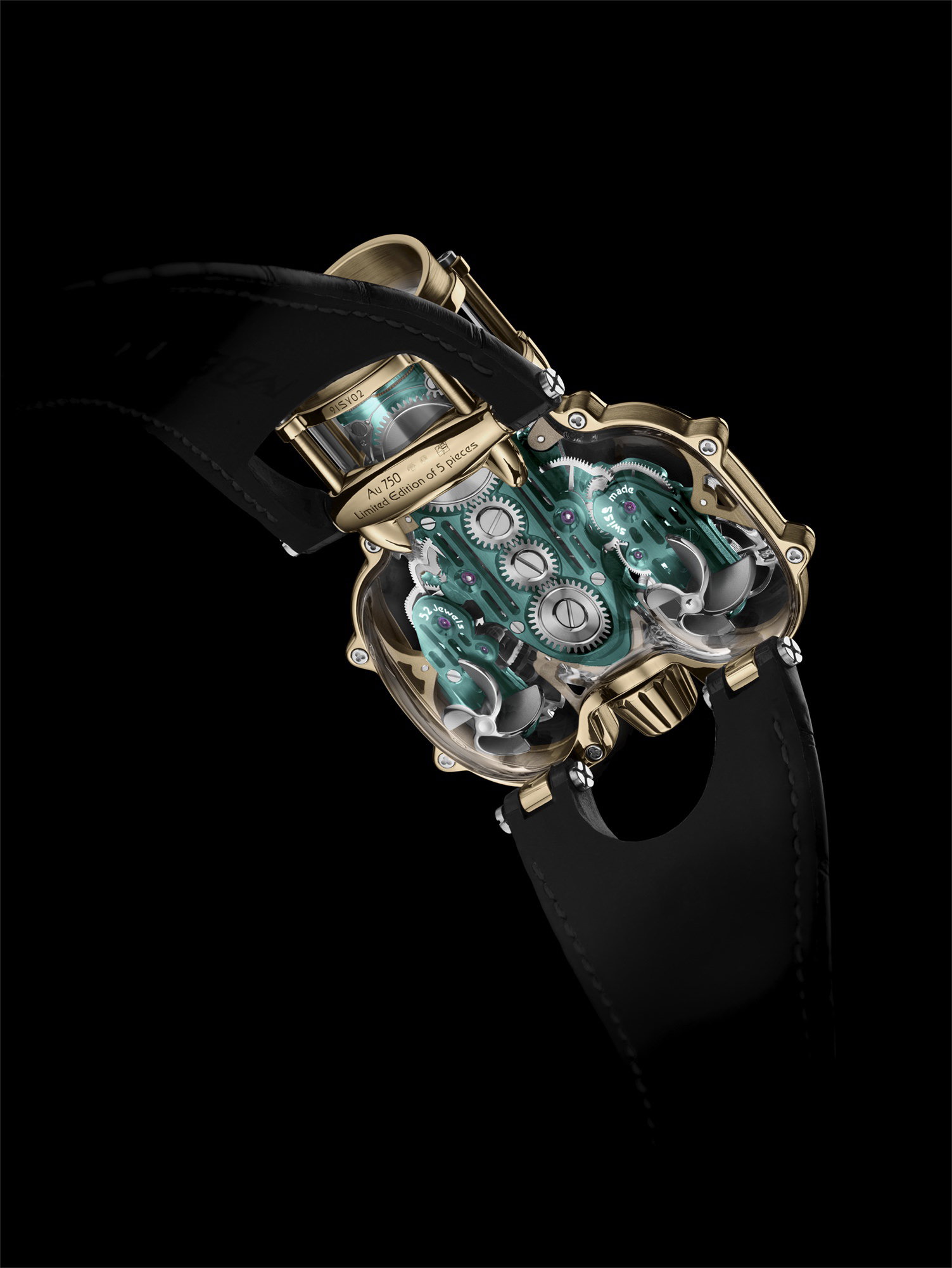 HM9-SV Yellow Gold Green - Image 2