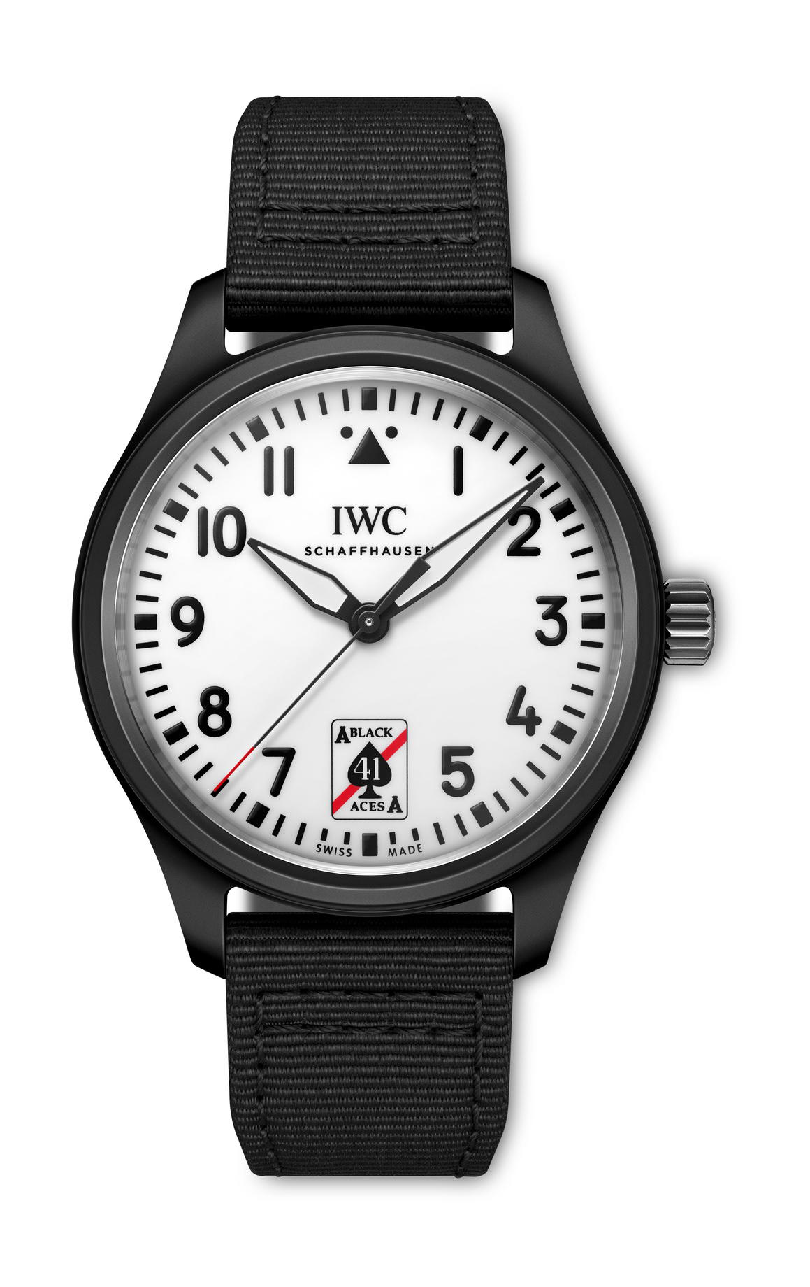 IWC Schaffhausen Pilot’s Watch Automatic 41 Black Aces