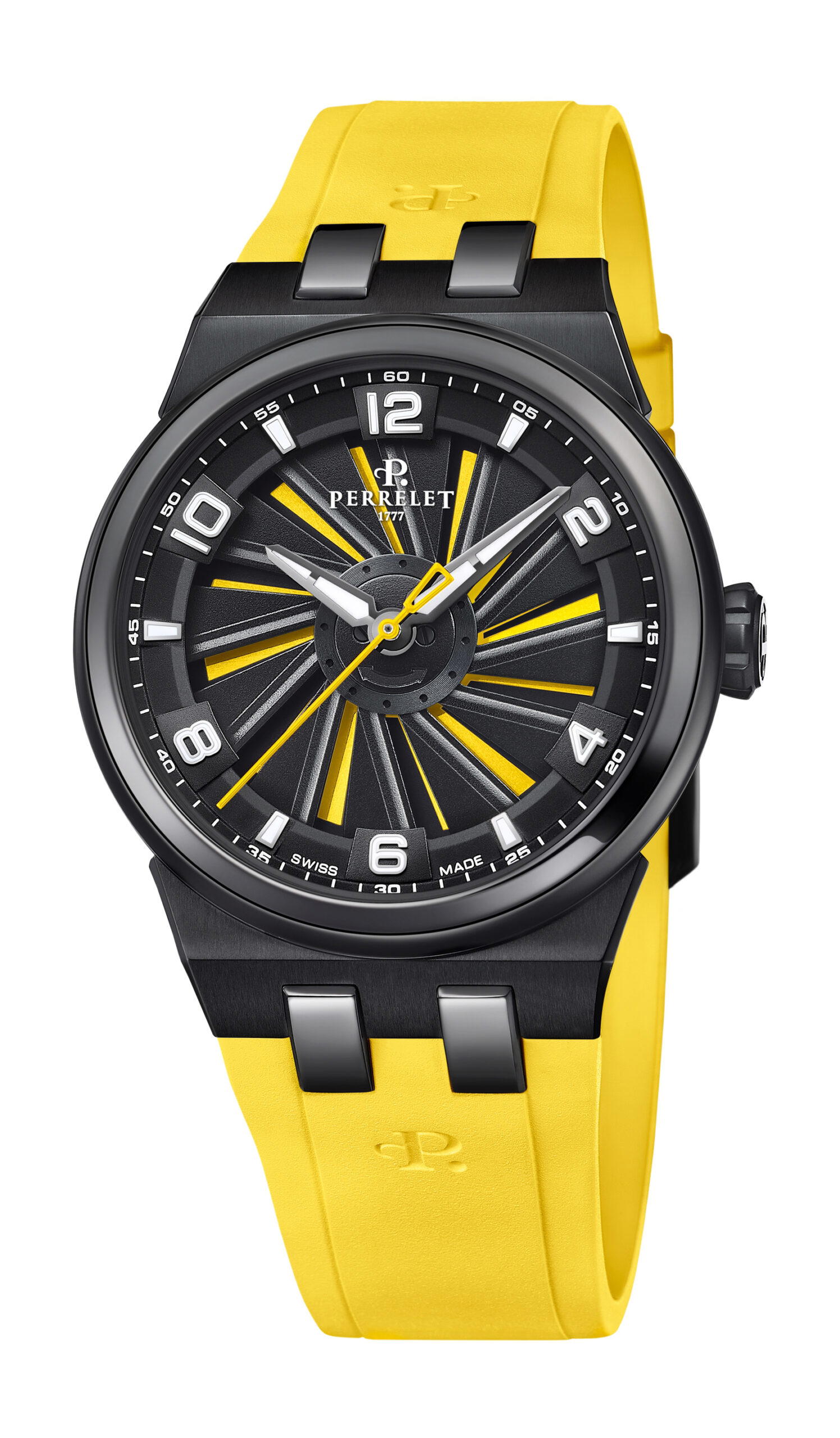 Perrelet Turbine 41 Titanium Yellow