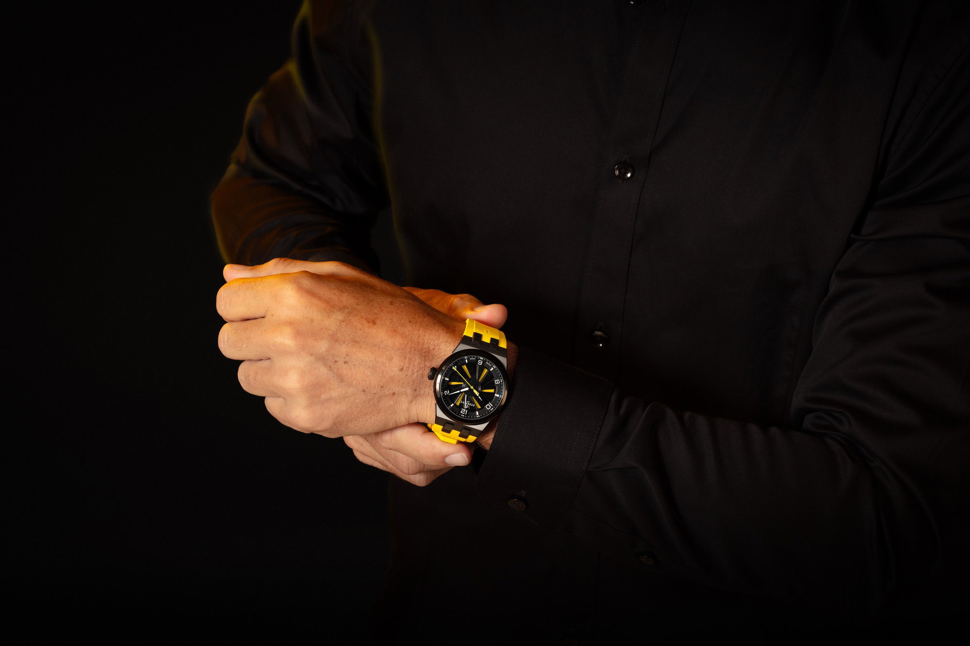 Perrelet Turbine 41 Titanium Yellow