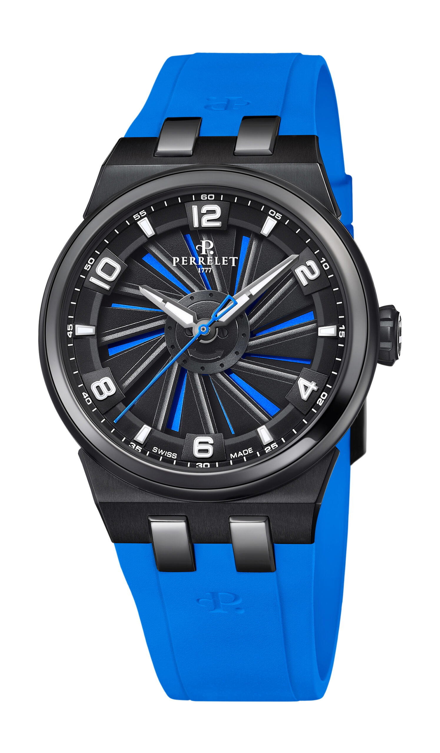 Perrelet Turbine 41 Titanium Blue