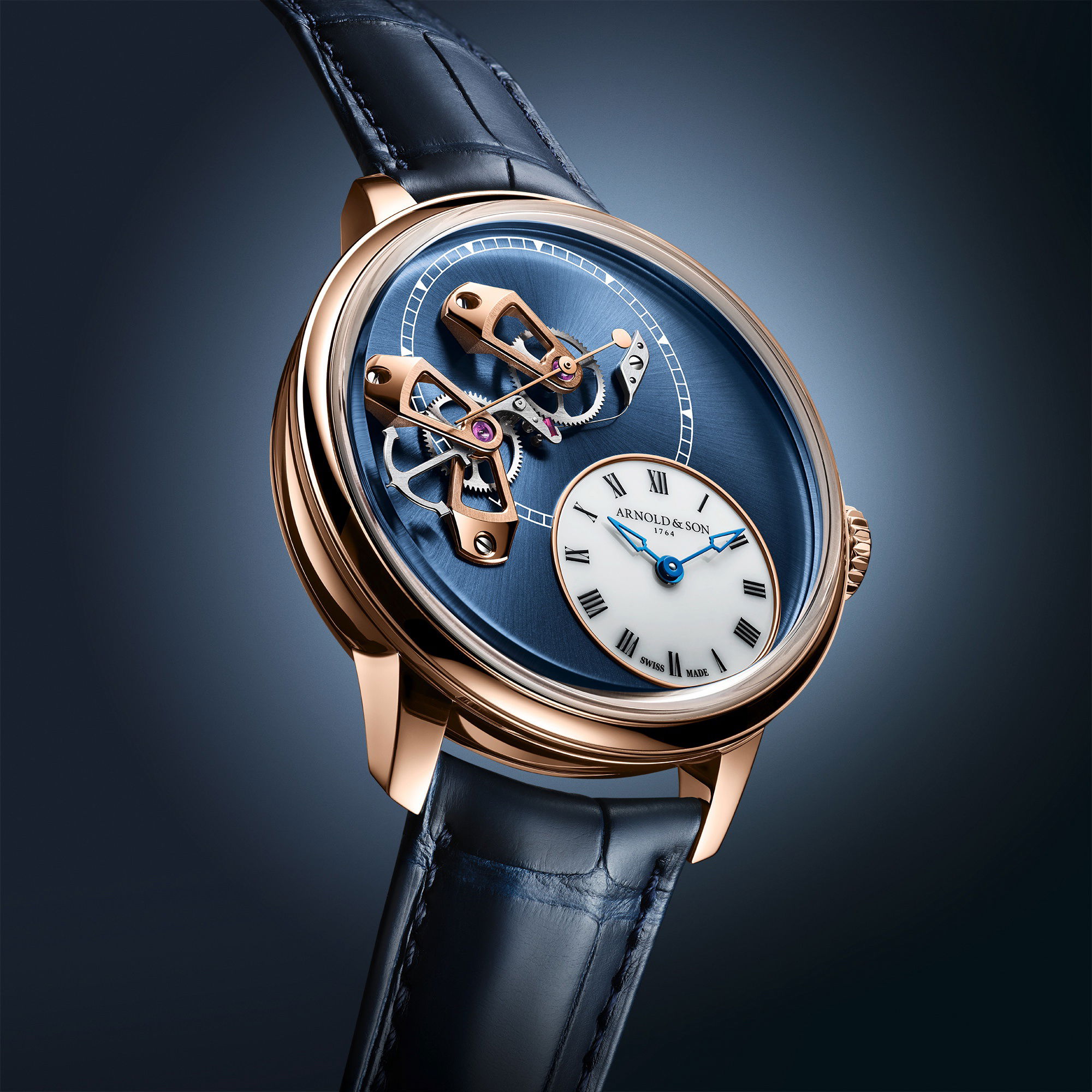 Arnold &amp; Son DSTB 42 Red Gold