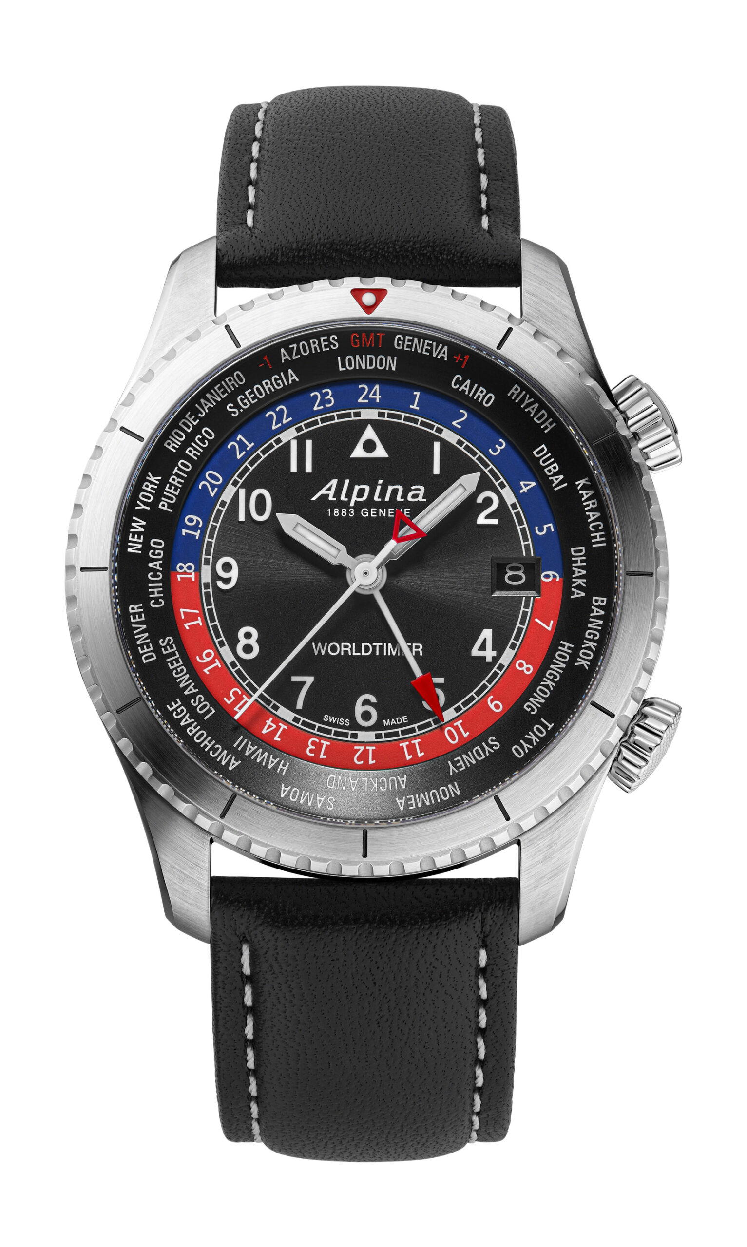 Alpina Startimer Pilot Quartz Worldtimer