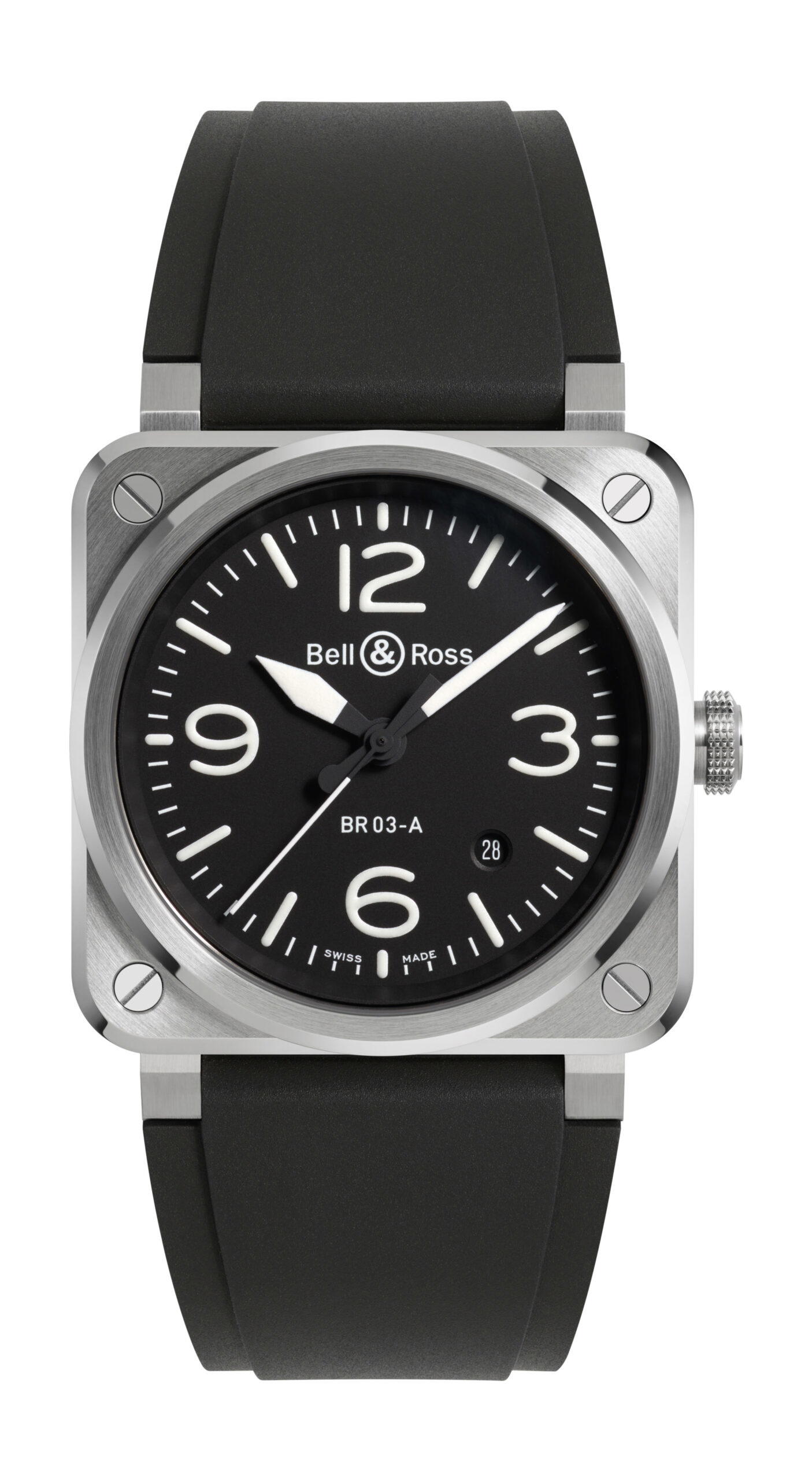 Bell & Ross BR 03 Black Steel