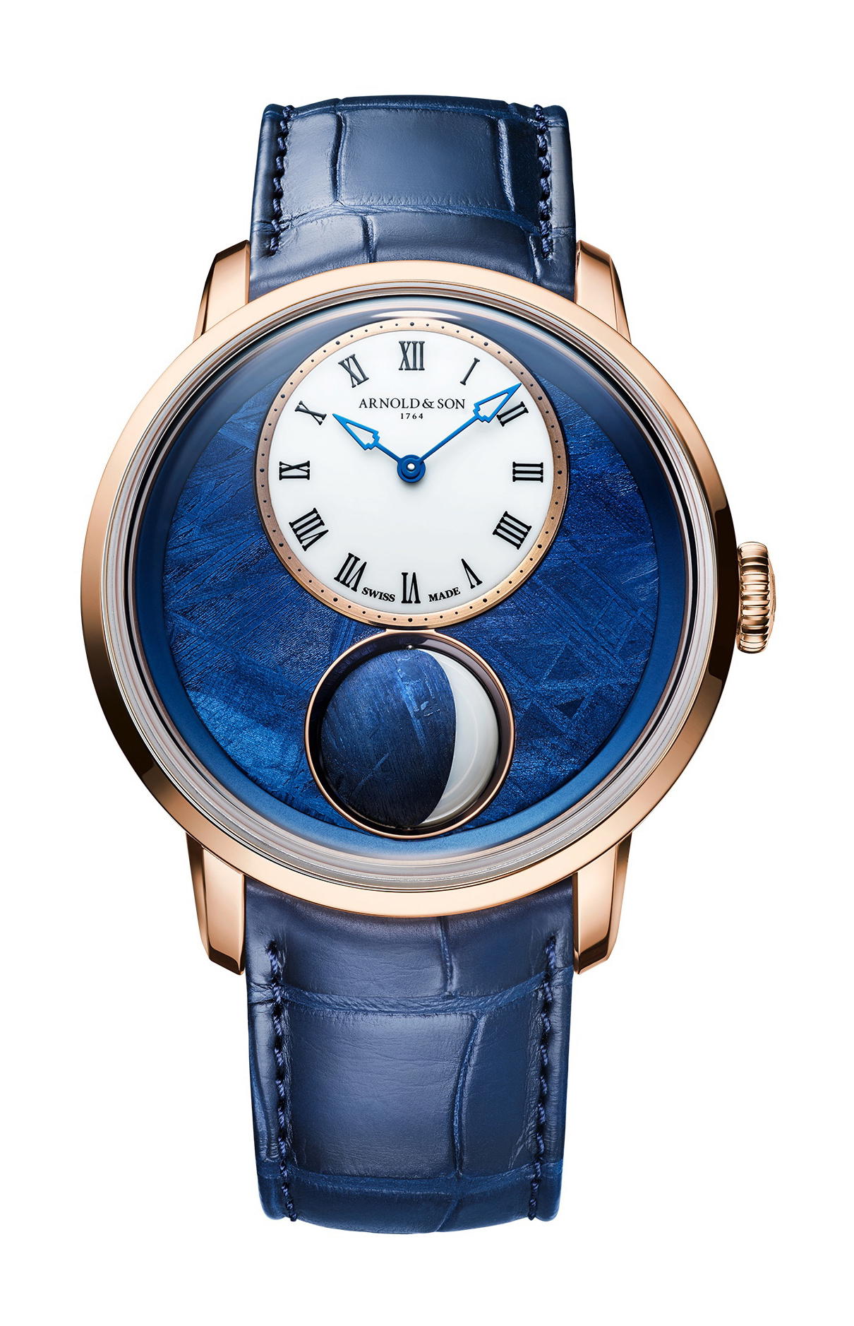 Arnold & Son Luna Magna Red Gold