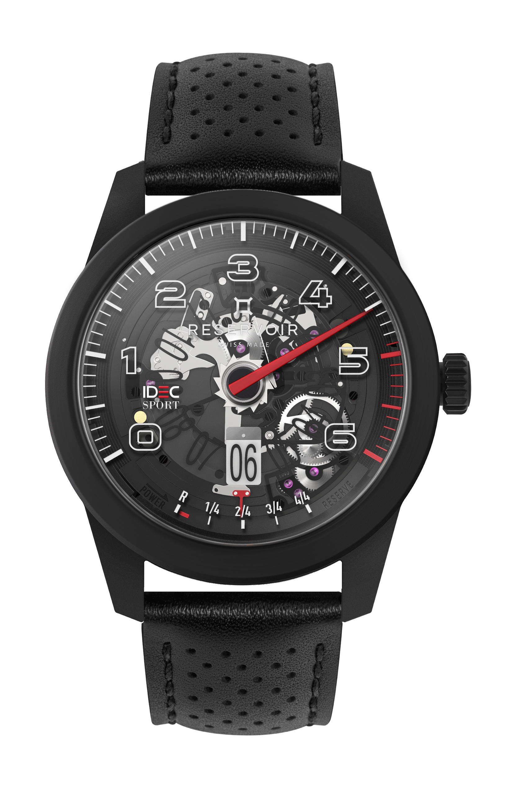 Reservoir GT Tour Black Skeleton x IDEC SPORT