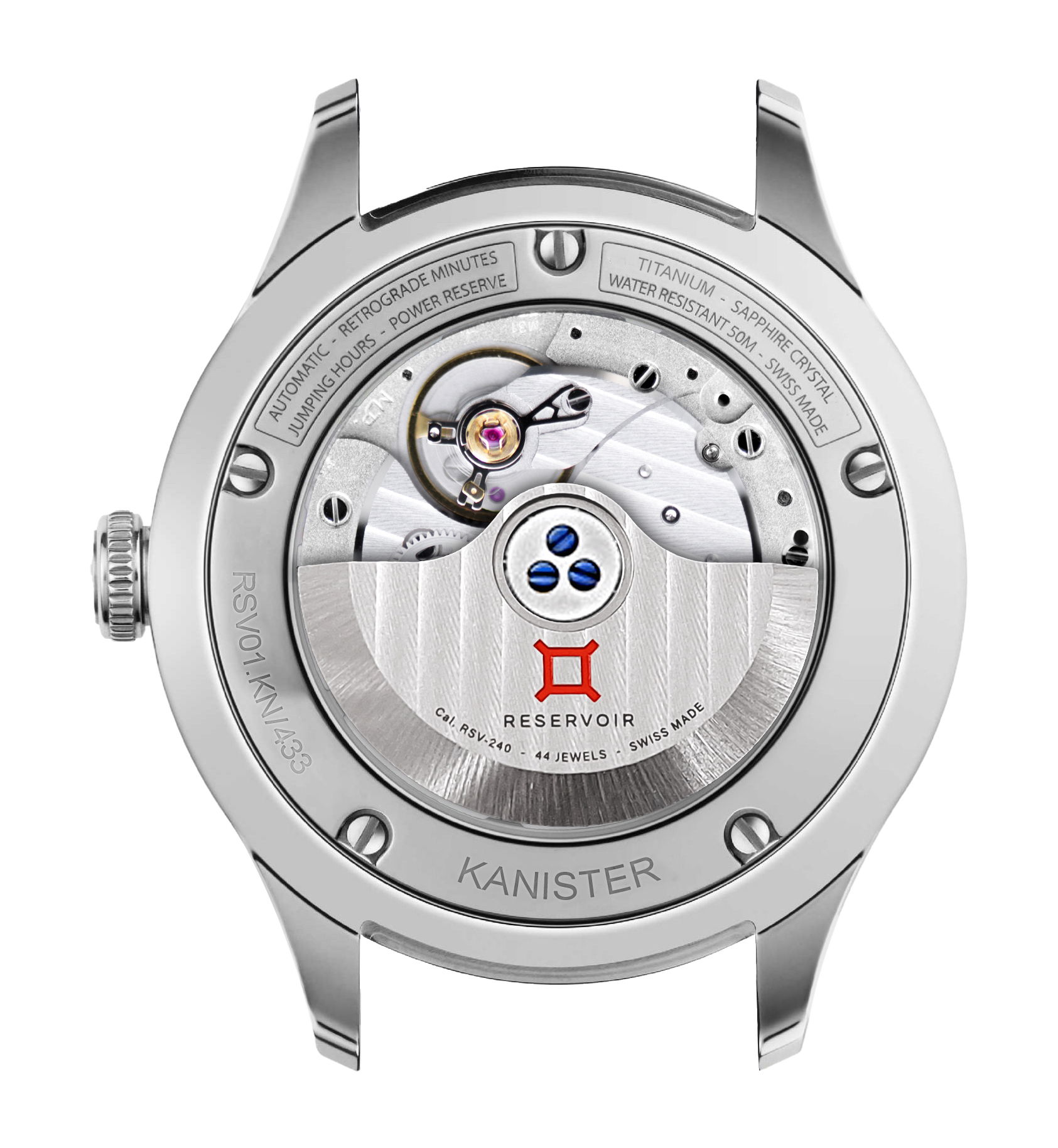 Reservoir Kanister Silver