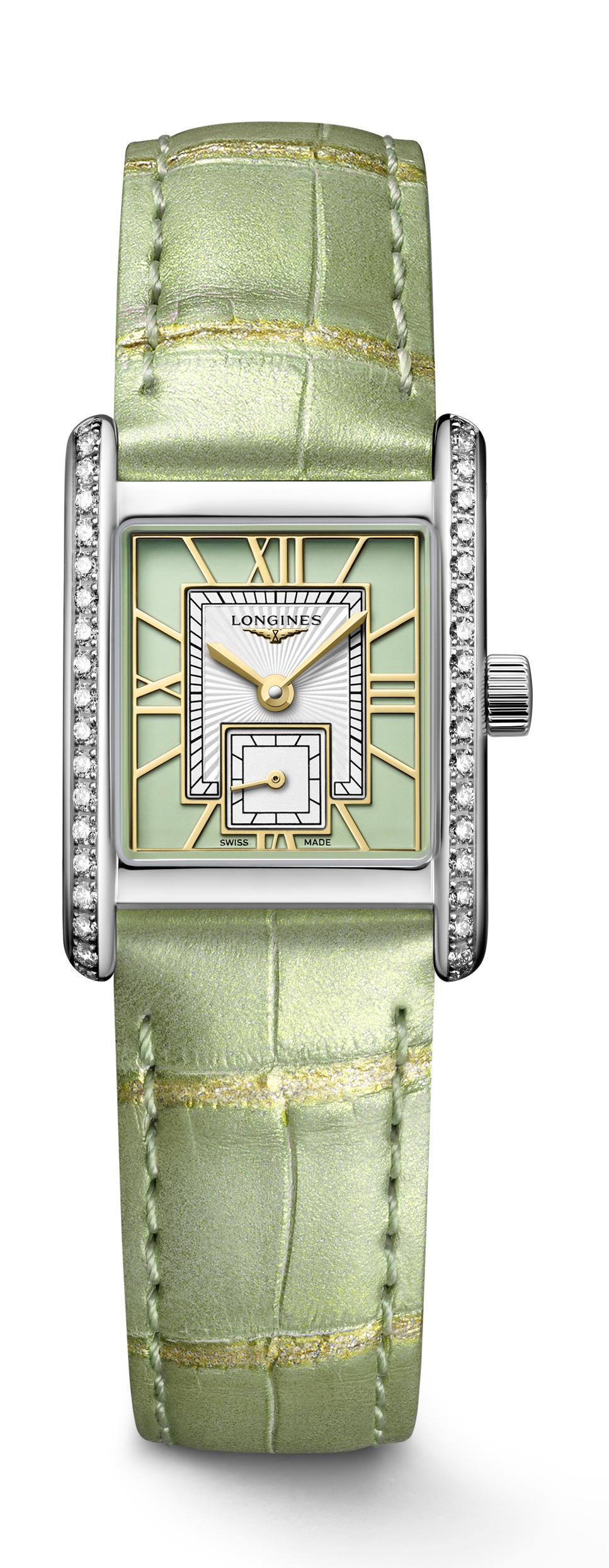 Longines Mini DolceVita Mint Green
