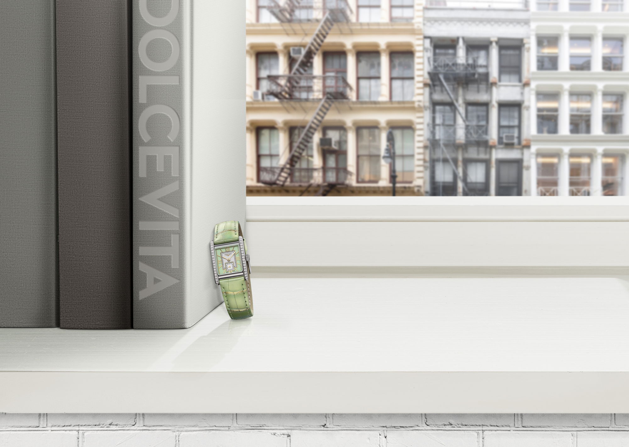 Longines Mini DolceVita Mint Green