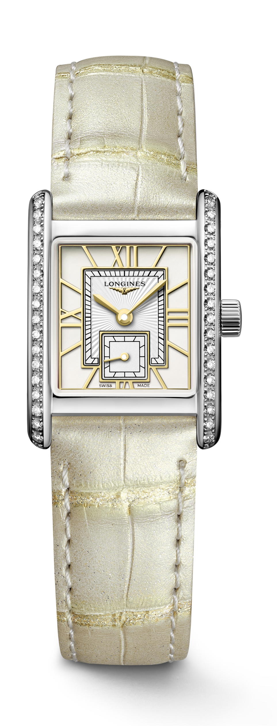 Longines Mini DolceVita Ivory White