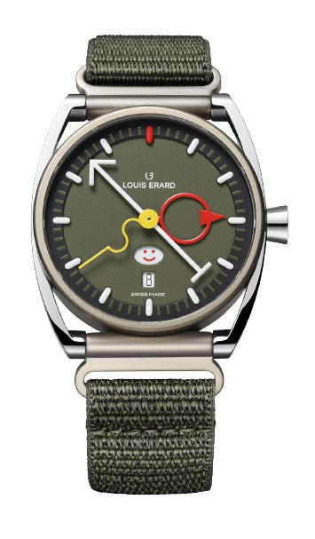 Louis Erard Excellence La Semaine Louis Erard x Alain Silberstein Khaki
