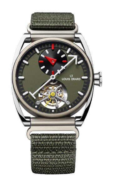 Louis Erard Excellence Le Régulateur Tourbillon Louis Erard x Alain Silberstein Khaki Box Set