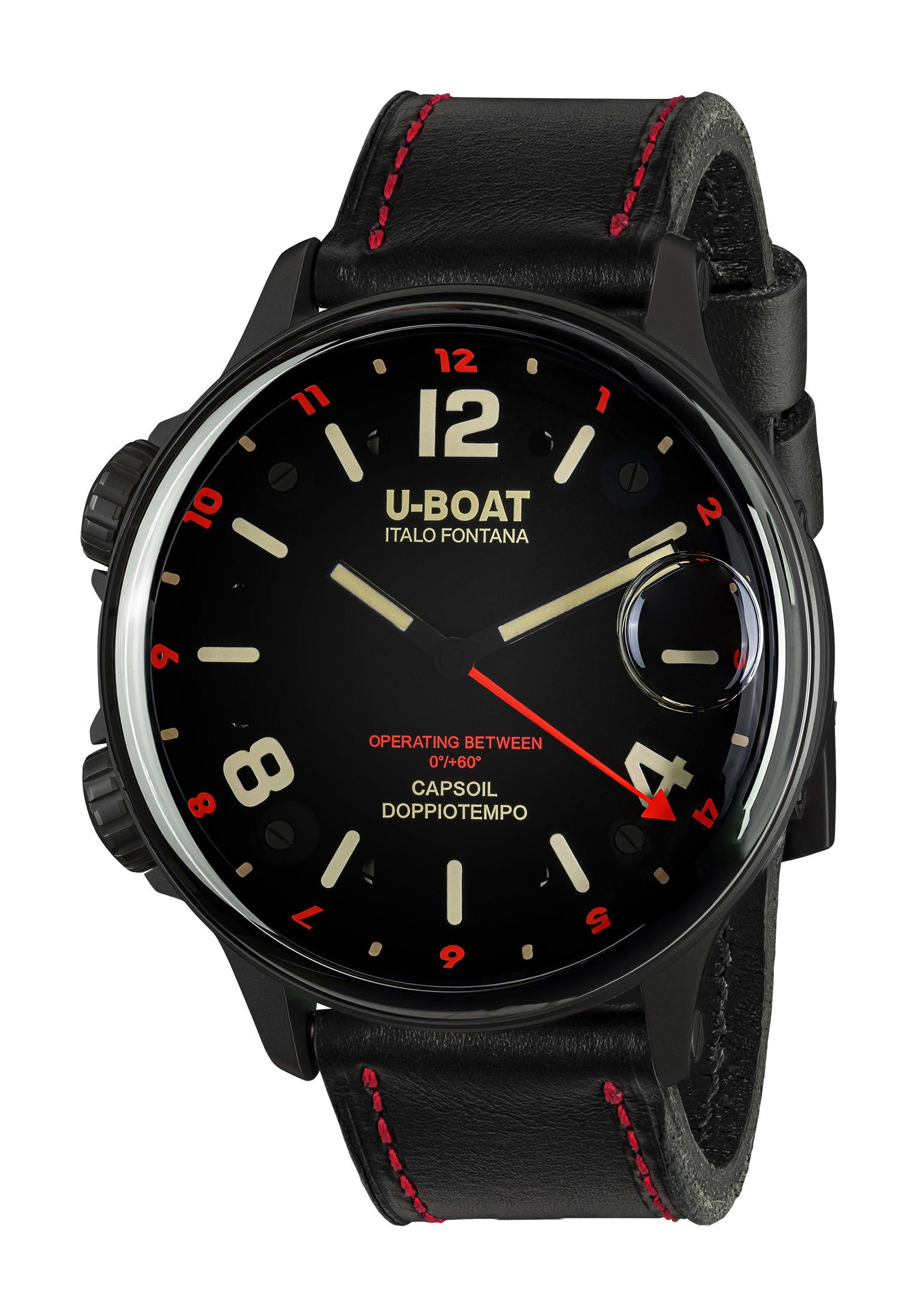 U-Boat Capsoil Doppiotempo 55 DLC Red