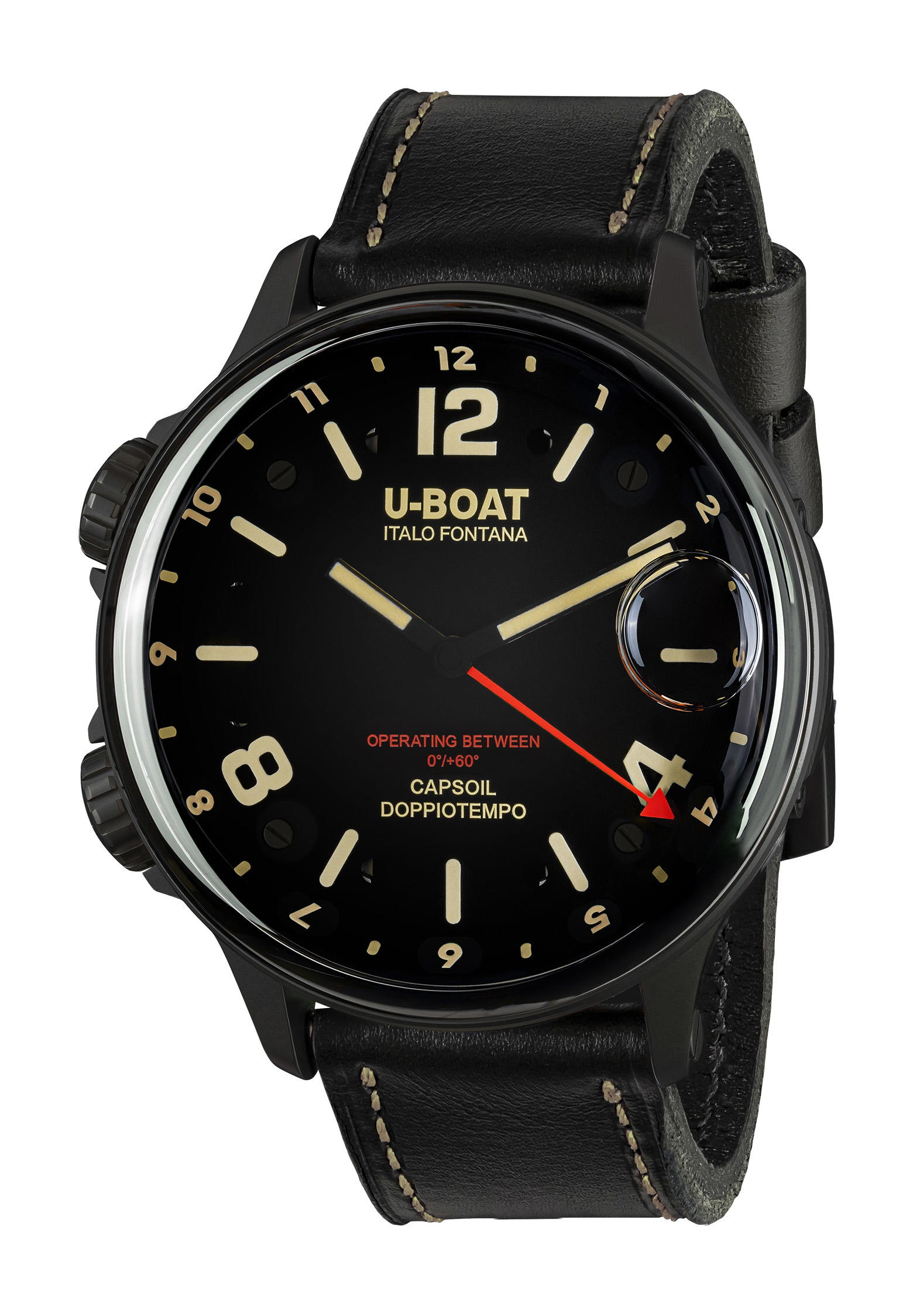 U-Boat Capsoil Doppiotempo 55 DLC BK BE