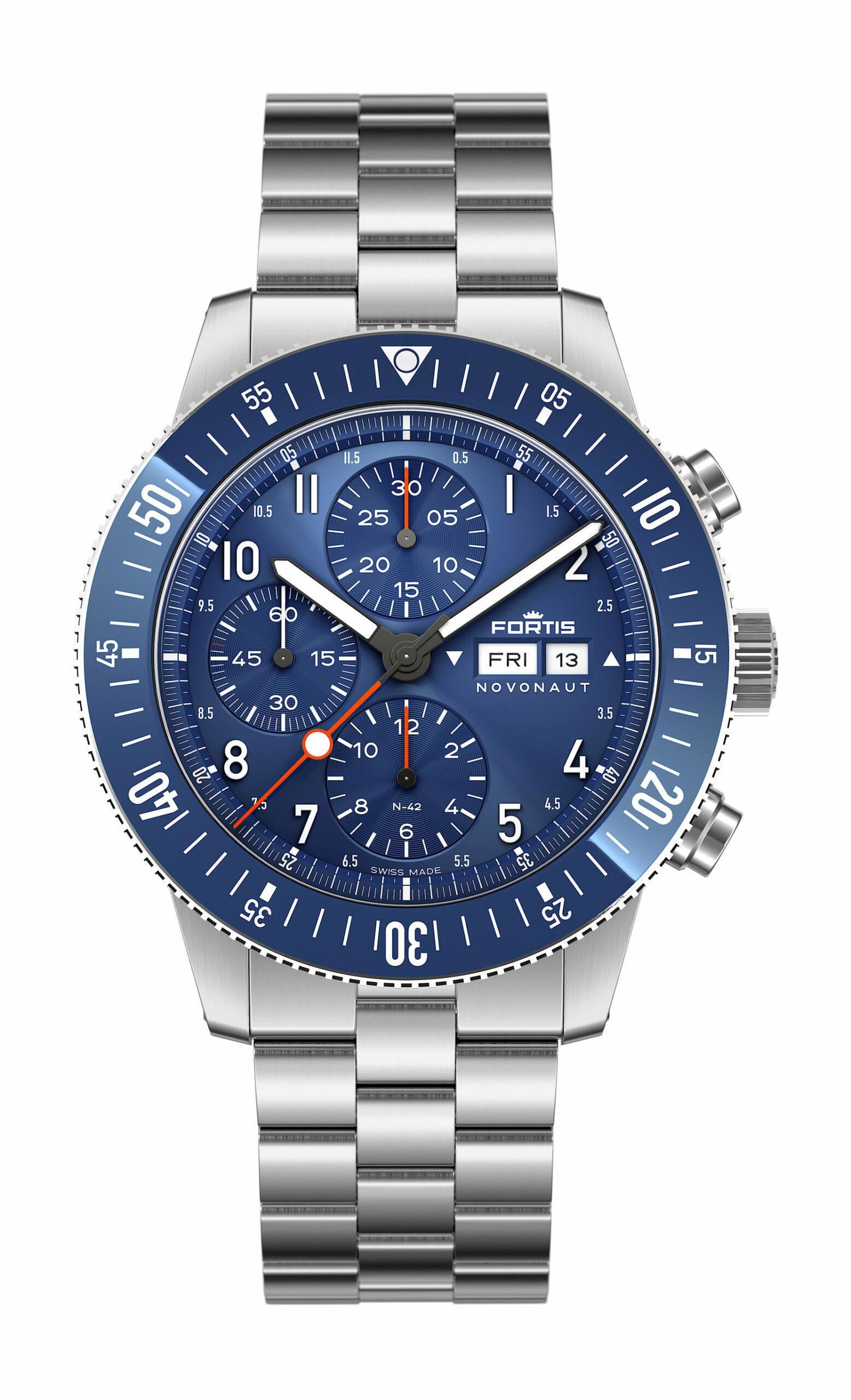 Fortis Novonaut N-42 Blue Edition
